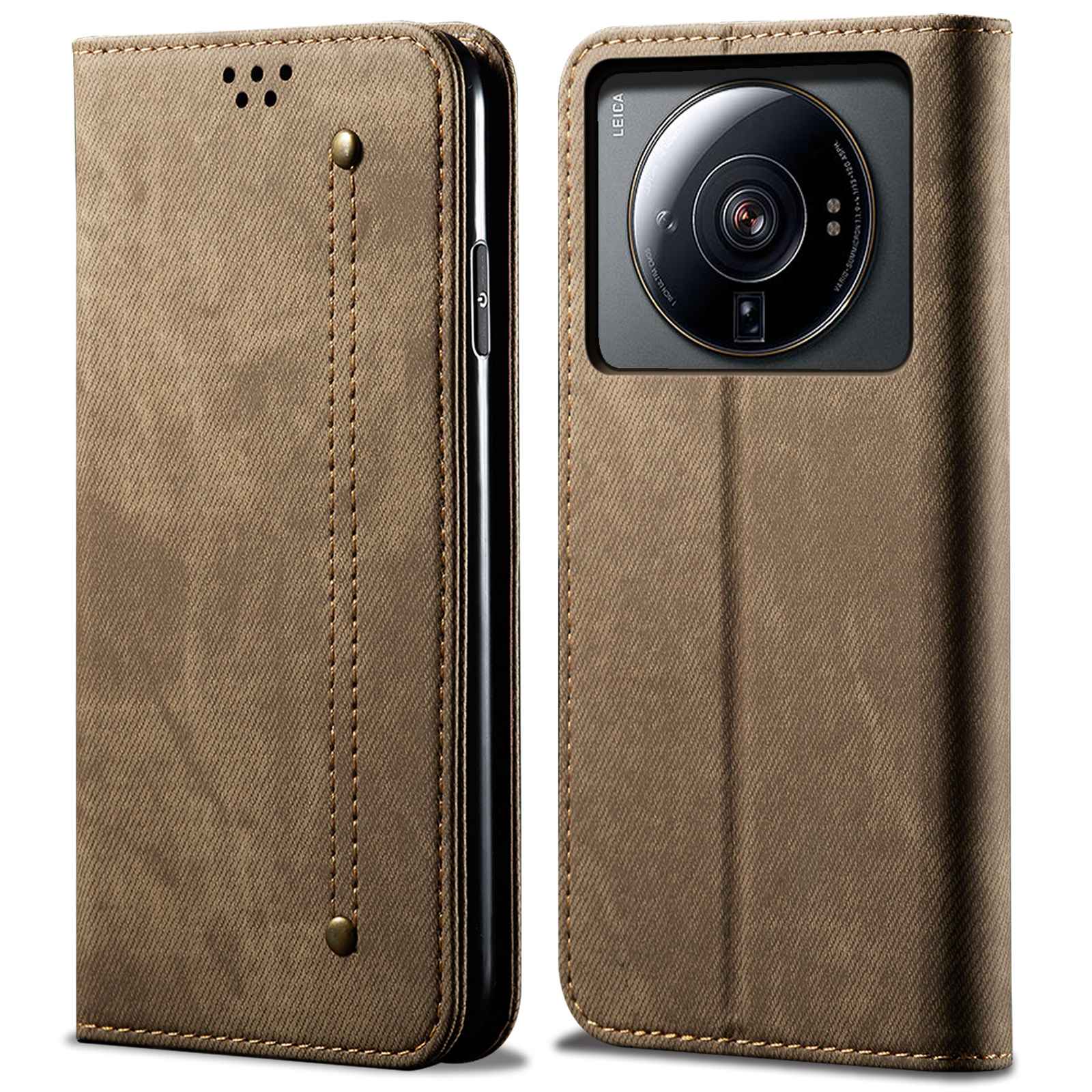 Jeans Stoff Textur PU Ledertasche Für Xiaomi 12s Ultra 5G, Schockdes Telefonabdeckungsabdeckung Magnetische Autoschließbetriebsschale - Khaki, Xiaomi 12S Ultra 5G
Jeans Stoff Textur PU Ledertasche Für Xiaomi 12s Ultra 5G, Schockdes Telefonabdeckungsabdeckung Magnetische Autoschließbetriebsschale - Khaki, Xiaomi 12S Ultra 5G