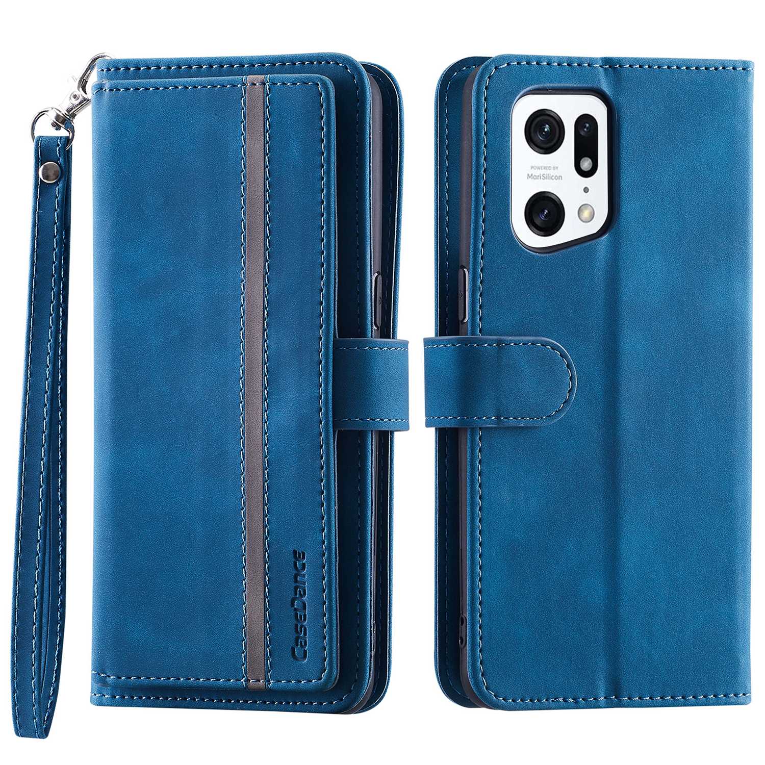 Zauberwaltz 002-serie Für Oppo Finden Sie X5 Pro 5G Telefonabdeckung, Handy Gurt Wallet Stand Magnetic Anti-drop-telefonhülle - Blau, Oppo Find X5 Pro
Zauberwaltz 002-serie Für Oppo Finden Sie X5 Pro 5G Telefonabdeckung, Handy Gurt Wallet Stand Magnetic Anti-drop-telefonhülle - Blau, Oppo Find X5 Pro