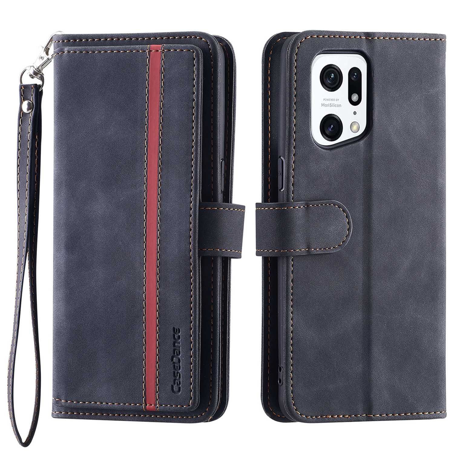 Zauberwaltz 002 -serie Für Oppo Find X5 Schockdes Stand Phone Hülle PU Leder Brieftasche Magnetische Verschlussabdeckung Mit Handgelenkriemen - Schwarz, Oppo Find X5
Zauberwaltz 002 -serie Für Oppo Find X5 Schockdes Stand Phone Hülle PU Leder Brieftasche Magnetische Verschlussabdeckung Mit Handgelenkriemen - Schwarz, Oppo Find X5