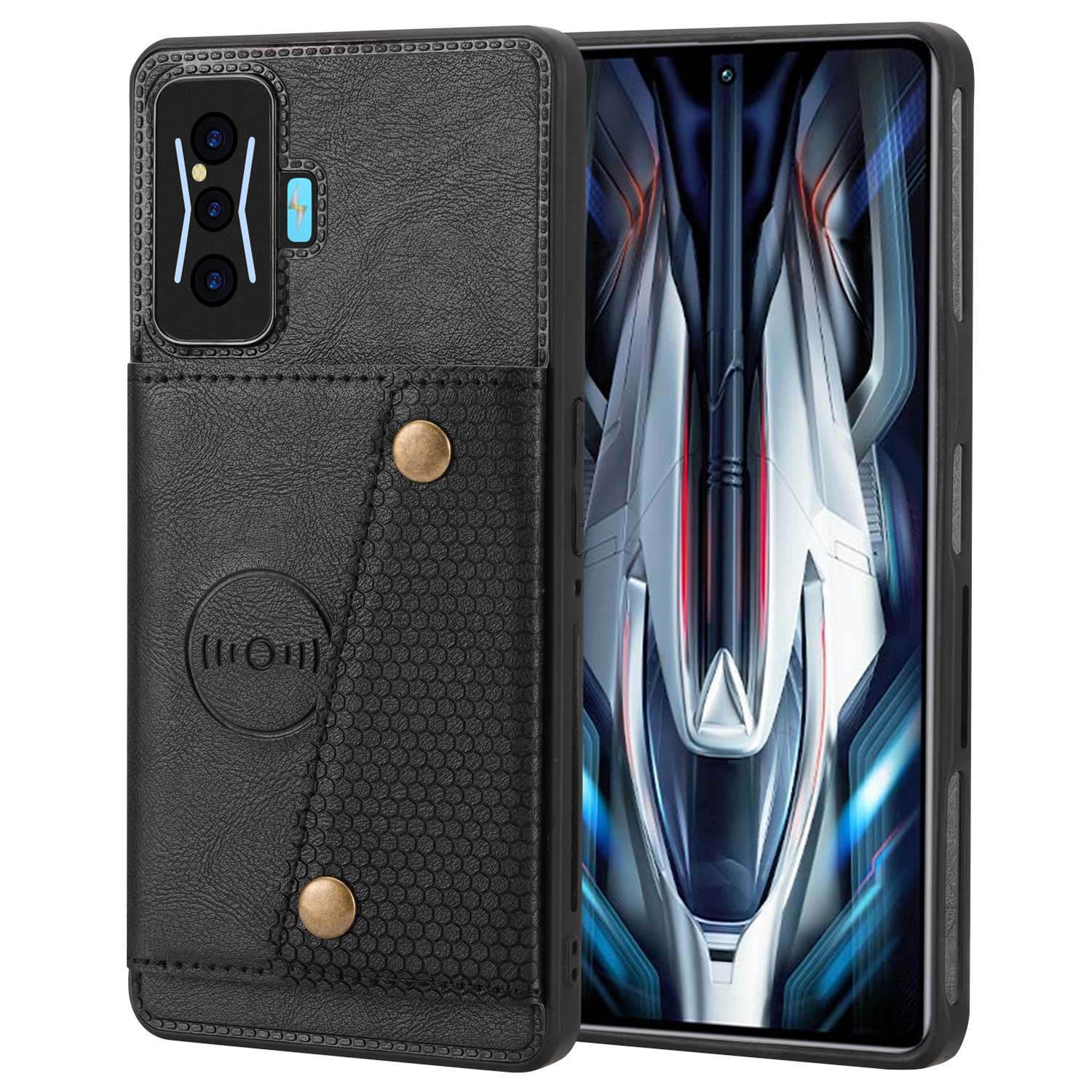 Für Xiaomi Redmi K50 Gaming 5G / Poco F4 GT Anti-drogen-pu-leder-beschichtete Tpu-telefonhülle Magnetische Verschlusskarten-slots Kickstand Cover - Schwarz, Xiaomi Redmi K50 Gaming 5G
Für Xiaomi Redmi K50 Gaming 5G / Poco F4 GT Anti-drogen-pu-leder-beschichtete Tpu-telefonhülle Magnetische Verschlusskarten-slots Kickstand Cover - Schwarz, Xiaomi Redmi K50 Gaming 5G