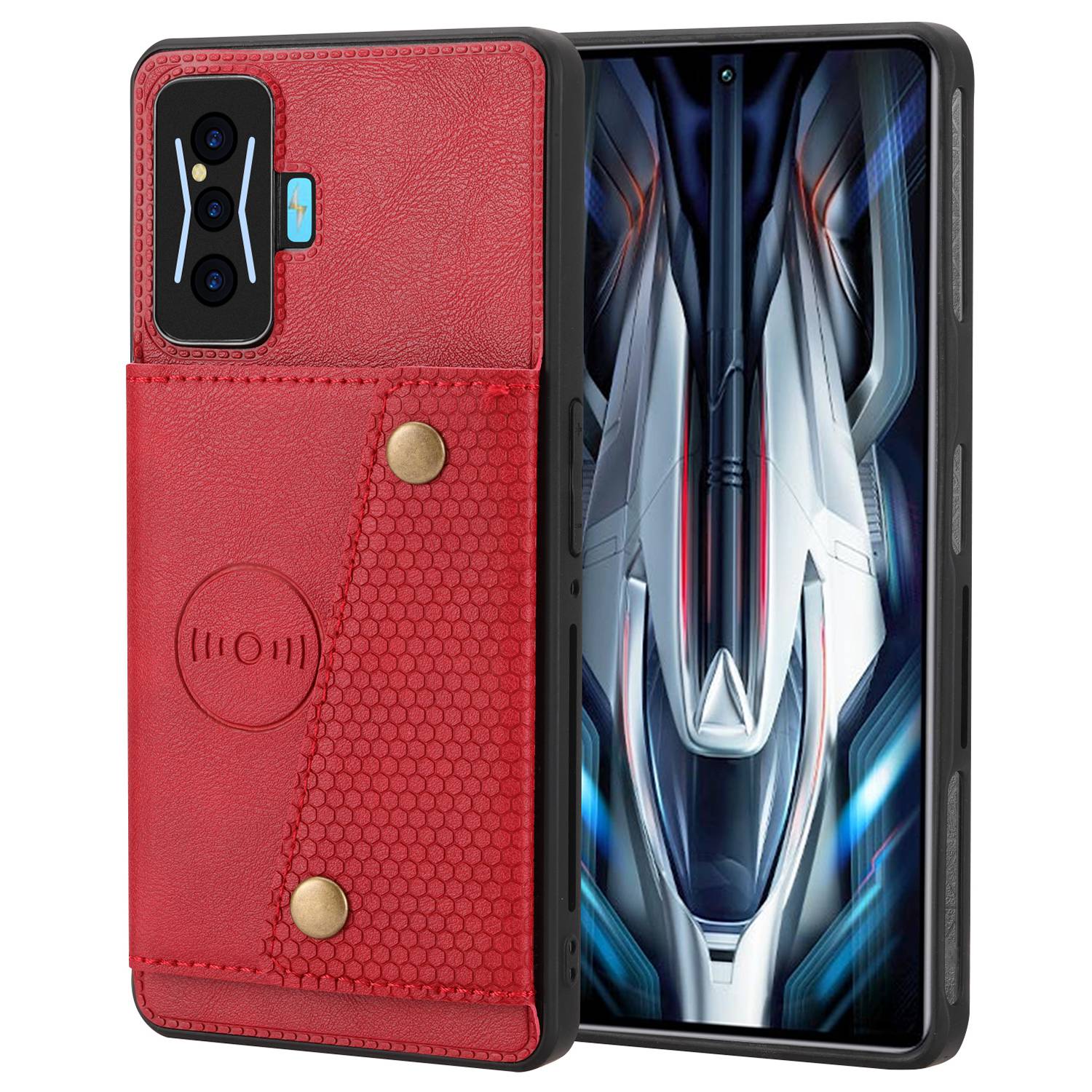 Für Xiaomi Redmi K50 Gaming 5G / Poco F4 GT Anti-drogen-pu-leder-beschichtete Tpu-telefonhülle Magnetische Verschlusskarten-slots Kickstand Cover - Rot, Xiaomi Redmi K50 Gaming 5G
Für Xiaomi Redmi K50 Gaming 5G / Poco F4 GT Anti-drogen-pu-leder-beschichtete Tpu-telefonhülle Magnetische Verschlusskarten-slots Kickstand Cover - Rot, Xiaomi Redmi K50 Gaming 5G