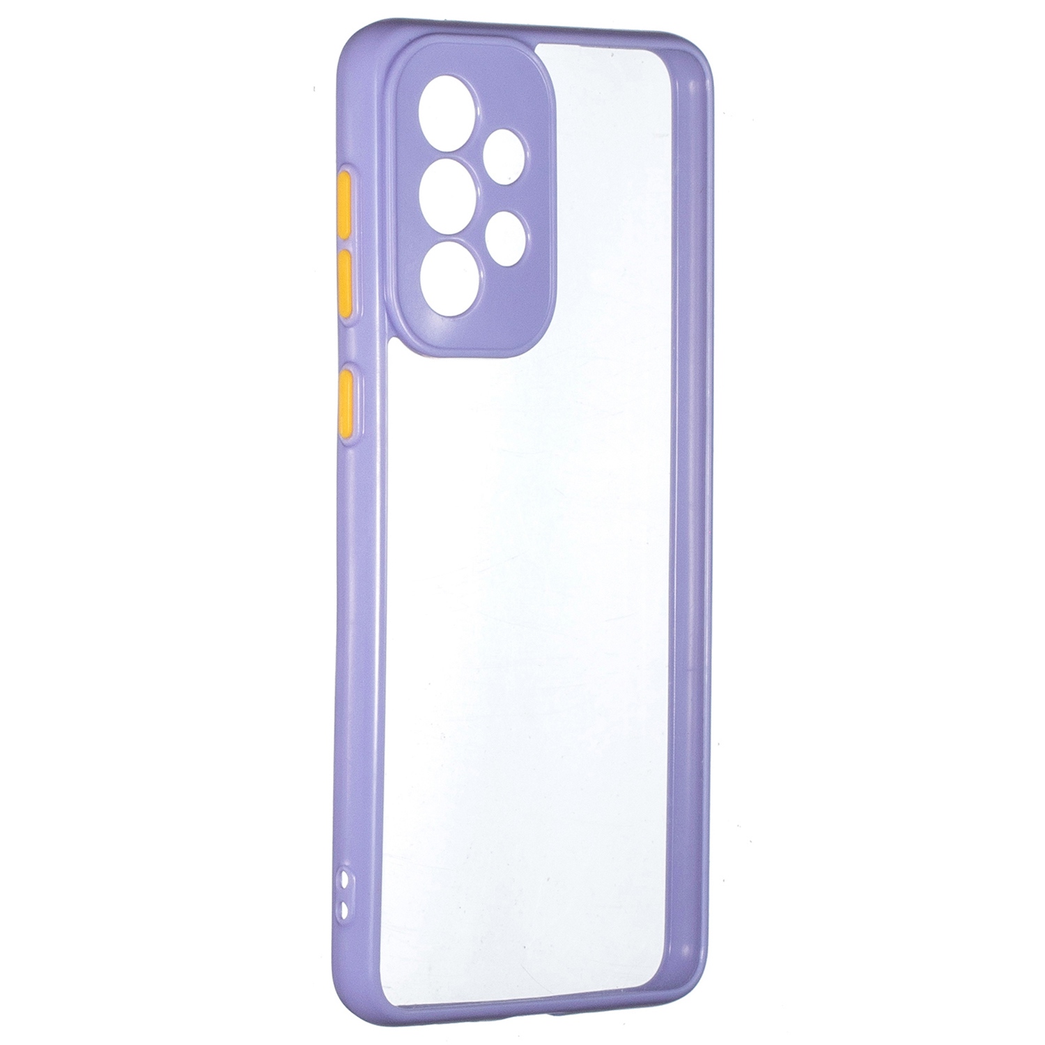 Crystal Clear Protective Cover for Samsung Galaxy A53 5G, TPU Frame PC Back Hybrid Phone Case - Purple, Samsung Galaxy A53 5G
Crystal Clear Protective Cover for Samsung Galaxy A53 5G, TPU Frame PC Back Hybrid Phone Case - Purple, Samsung Galaxy A53 5G