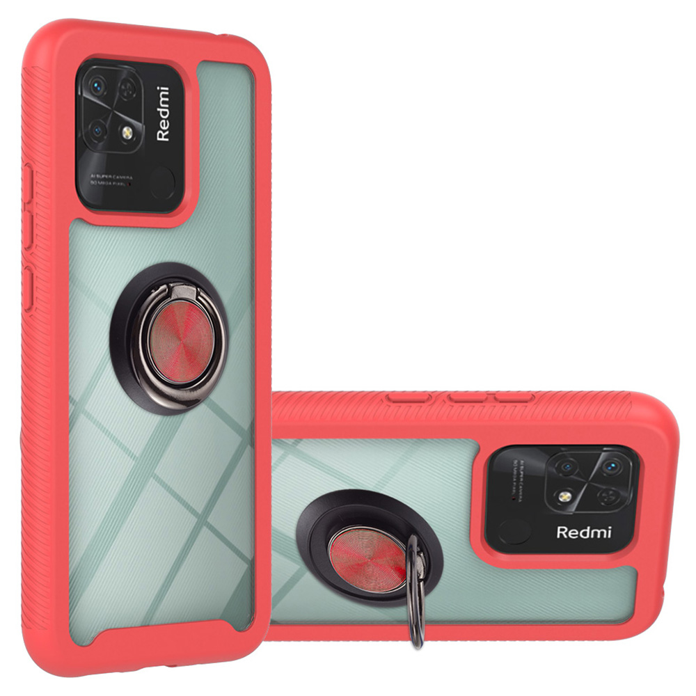 YB PC Series-5-schutzabdeckung Für Xiaomi Redmi 10C 4G, Drop-proof-telefonhülle Mit Ringhalter - Rot, Xiaomi Redmi 10C 4G
YB PC Series-5-schutzabdeckung Für Xiaomi Redmi 10C 4G, Drop-proof-telefonhülle Mit Ringhalter - Rot, Xiaomi Redmi 10C 4G