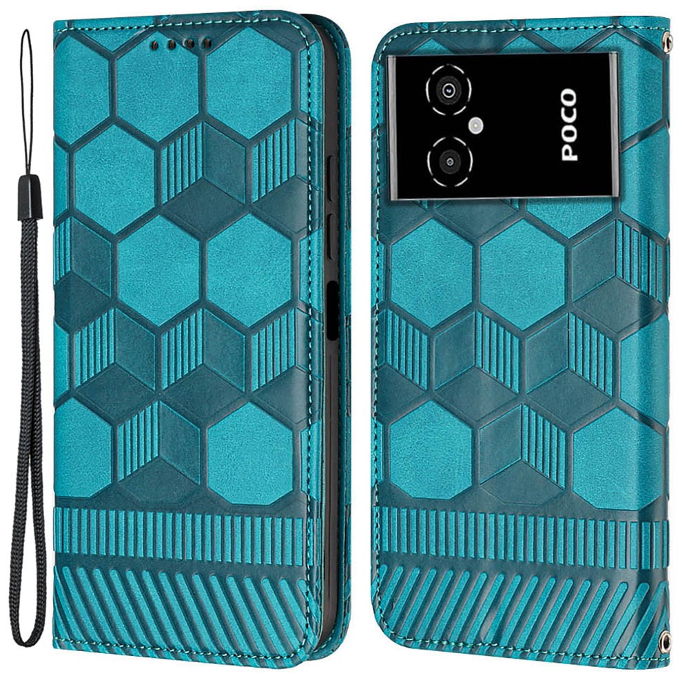 Für Xiaomi Poco M4 5G YB Sprudel Blumenblumenserie-5 Anti-kratzer-fußballtextur Gedruckter Ständer Wallet Style Flip Phone Hülle Mit Riemen - Blau, Xiaomi Poco M4 5G
Für Xiaomi Poco M4 5G YB Sprudel Blumenblumenserie-5 Anti-kratzer-fußballtextur Gedruckter Ständer Wallet Style Flip Phone Hülle Mit Riemen - Blau, Xiaomi Poco M4 5G