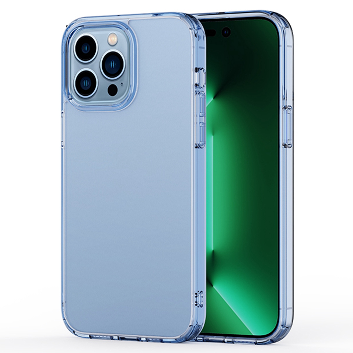 Crystal Matte Phone Case Для Iphone 14 Pro Max 6,7 Дюйма, Ultra Slim PC + TPU Shock -resect Mobile Phone - Прозрачный Синий, iPhone 14 Pro Max
Crystal Matte Phone Case Для Iphone 14 Pro Max 6,7 Дюйма, Ultra Slim PC + TPU Shock -resect Mobile Phone - Прозрачный Синий, iPhone 14 Pro Max