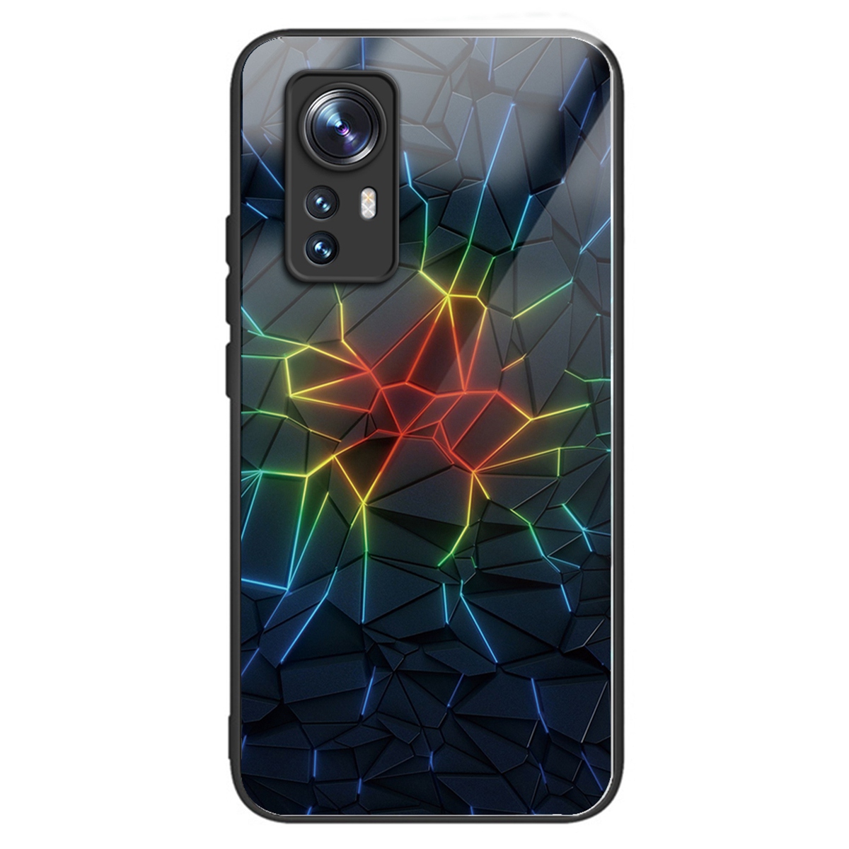 Für Xiaomi 12 5g / 12x 5g / 12S 5G Schockdes TPU -rahmen Temperiertes Glas Rückenschalenmuster Druckphase Handy Hülle - Geometrie, Xiaomi 12 5G
Für Xiaomi 12 5g / 12x 5g / 12S 5G Schockdes TPU -rahmen Temperiertes Glas Rückenschalenmuster Druckphase Handy Hülle - Geometrie, Xiaomi 12 5G