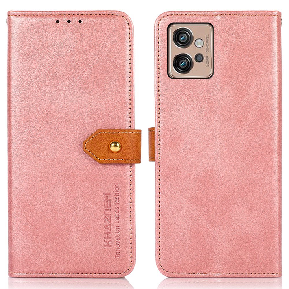 Khazneh Telefonhülle Für Motorola Moto G32 4G, Goldene Magnetschnalle Flip Wallet Cover Dual Color PU Leder -schutzhülle Mit Ständer - Roségold, Motorola Moto G32 4G
Khazneh Telefonhülle Für Motorola Moto G32 4G, Goldene Magnetschnalle Flip Wallet Cover Dual Color PU Leder -schutzhülle Mit Ständer - Roségold, Motorola Moto G32 4G