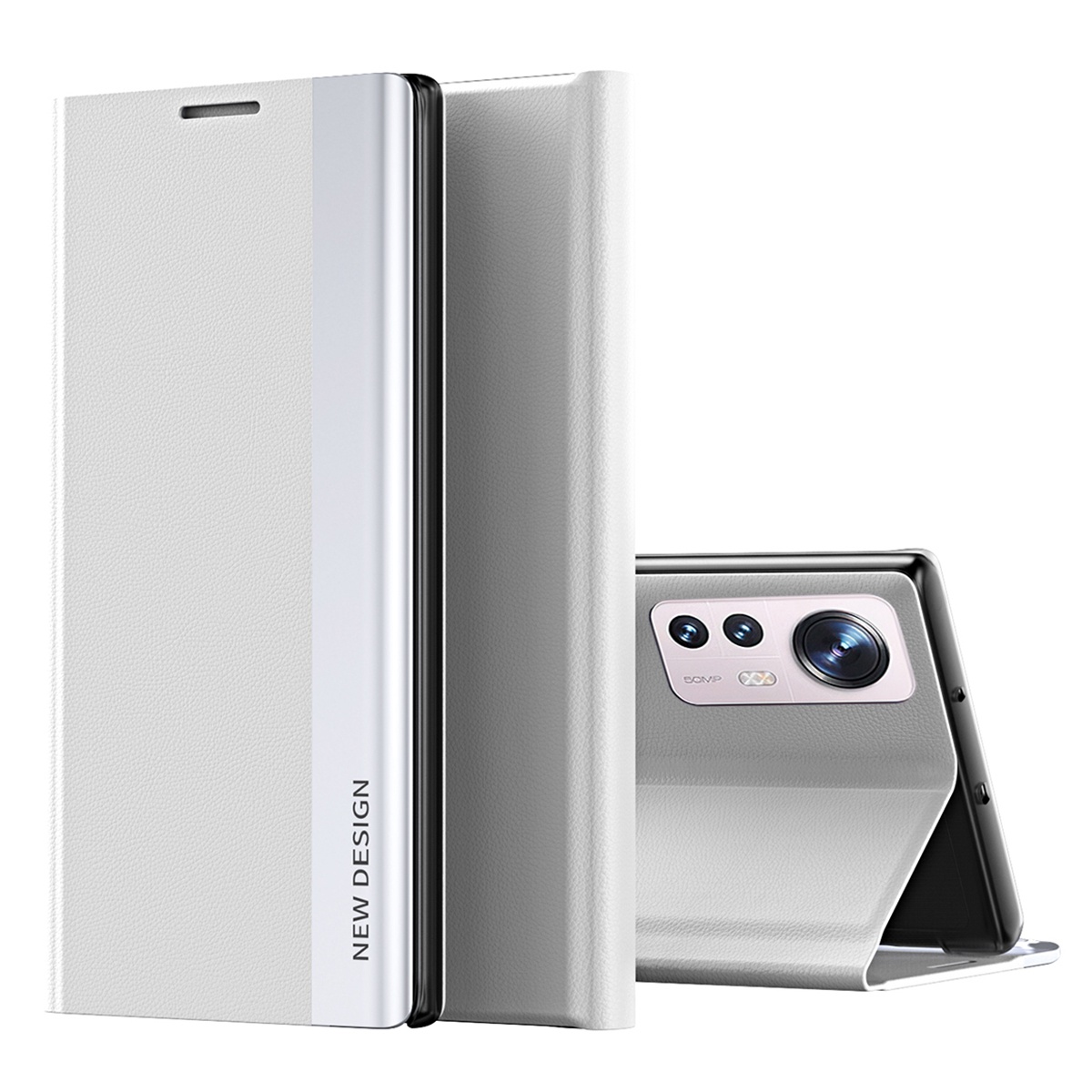 Für Xiaomi 12 Lite 5G PU Leder Ständer Feature Phone Case Anti-schock-magnetabsorptions-elektroplierer Beschützer - Weiß, Xiaomi 12 Lite 5G
Für Xiaomi 12 Lite 5G PU Leder Ständer Feature Phone Case Anti-schock-magnetabsorptions-elektroplierer Beschützer - Weiß, Xiaomi 12 Lite 5G