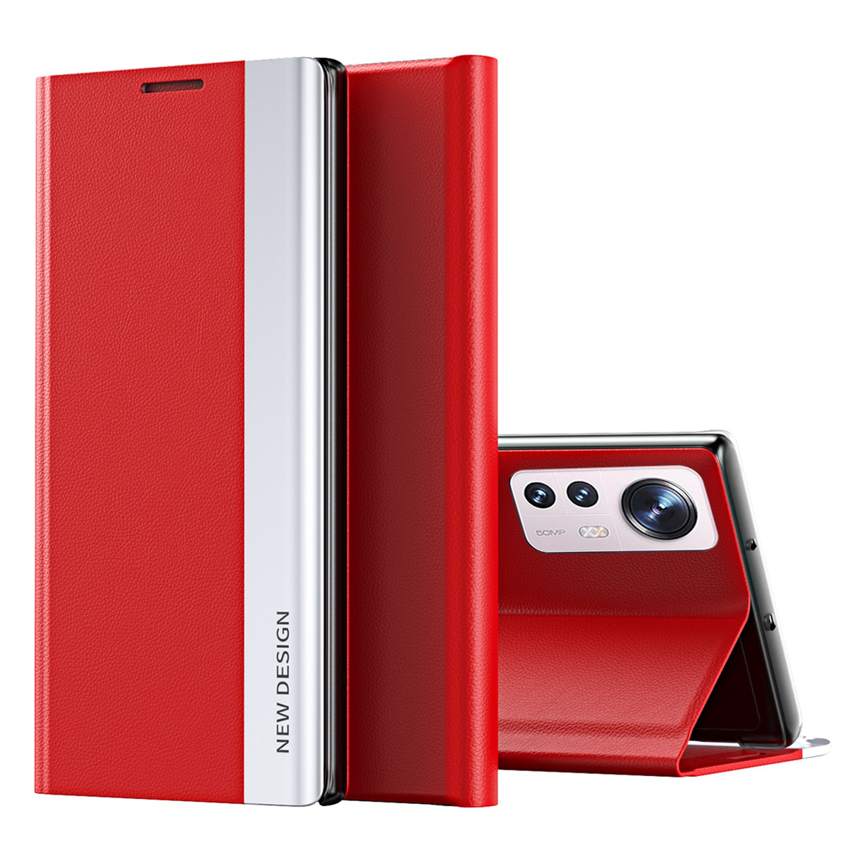 Für Xiaomi 12 Lite 5G PU Leder Ständer Feature Phone Case Anti-schock-magnetabsorptions-elektroplierer Beschützer - Rot, Xiaomi 12 Lite 5G
Für Xiaomi 12 Lite 5G PU Leder Ständer Feature Phone Case Anti-schock-magnetabsorptions-elektroplierer Beschützer - Rot, Xiaomi 12 Lite 5G