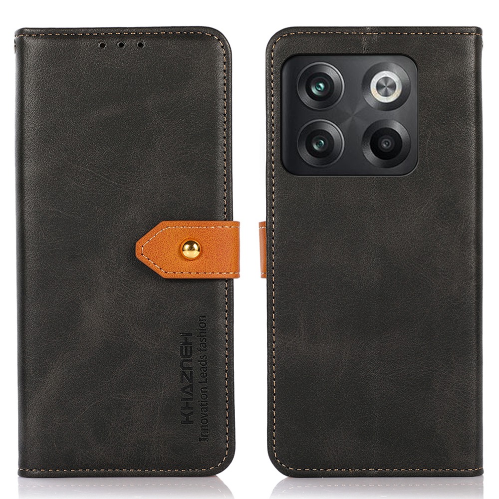 Khazneh Für OnePlus 10T 5G / Ace Pro 5G Golden Magnetic Schnallen Telefonabdeckung, Dual Color Stand Function Wallet PU Leder Hülle - Schwarz, OnePlus 10T 5G
Khazneh Für OnePlus 10T 5G / Ace Pro 5G Golden Magnetic Schnallen Telefonabdeckung, Dual Color Stand Function Wallet PU Leder Hülle - Schwarz, OnePlus 10T 5G