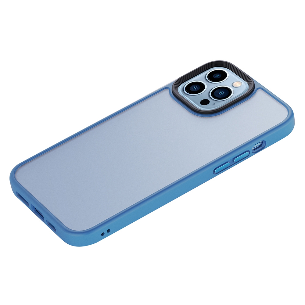 Optimal Shield Series For iPhone 13 Pro Max 6.7 inch Shockproof Matte Phone Cover Protective Phone Case with Aluminum Alloy Button - Baby Blue, iPhone 13 Pro Max
Optimal Shield Series For iPhone 13 Pro Max 6.7 inch Shockproof Matte Phone Cover Protective Phone Case with Aluminum Alloy Button - Baby Blue, iPhone 13 Pro Max