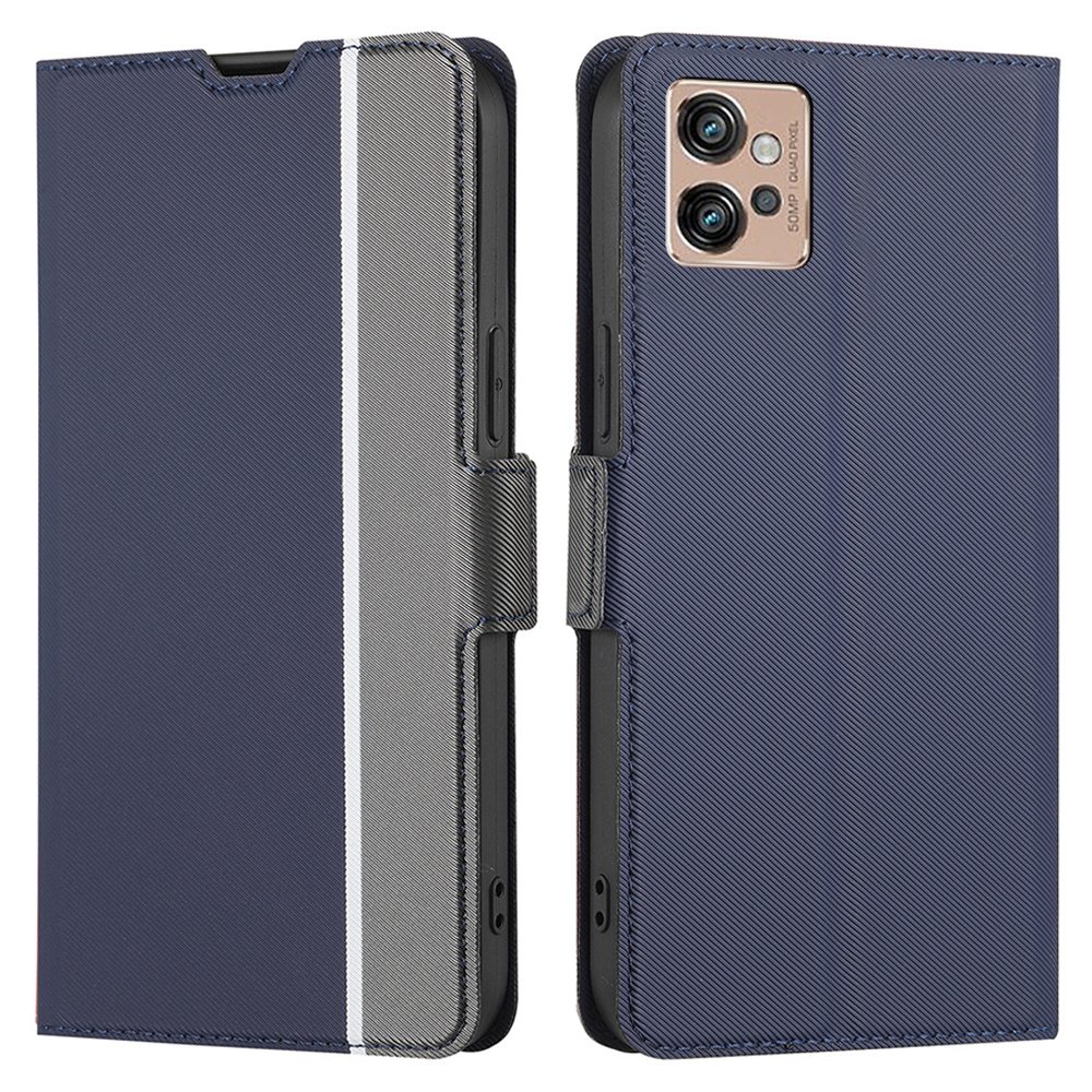 Ultra-dünnes Telefongehäuse Für Motorola Moto G32 4G, Twillstextur Vollbedeckung PU Leder+tpu-telefonabdeckungskartenhalter - Blau, Motorola Moto G32 4G
Ultra-dünnes Telefongehäuse Für Motorola Moto G32 4G, Twillstextur Vollbedeckung PU Leder+tpu-telefonabdeckungskartenhalter - Blau, Motorola Moto G32 4G