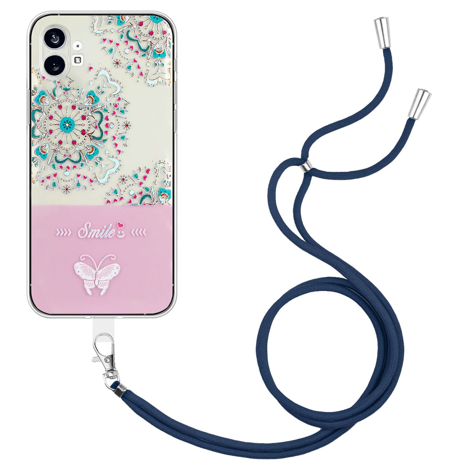 Für Nichts Telefon (1) 5G Soft TPU Phone Hülle Drop-proof-prädsment Lackierter Schmetterlingsschutzschutz Mit Lanyard - Weiß, Nothing phone (1) 5G
Für Nichts Telefon (1) 5G Soft TPU Phone Hülle Drop-proof-prädsment Lackierter Schmetterlingsschutzschutz Mit Lanyard - Weiß, Nothing phone (1) 5G