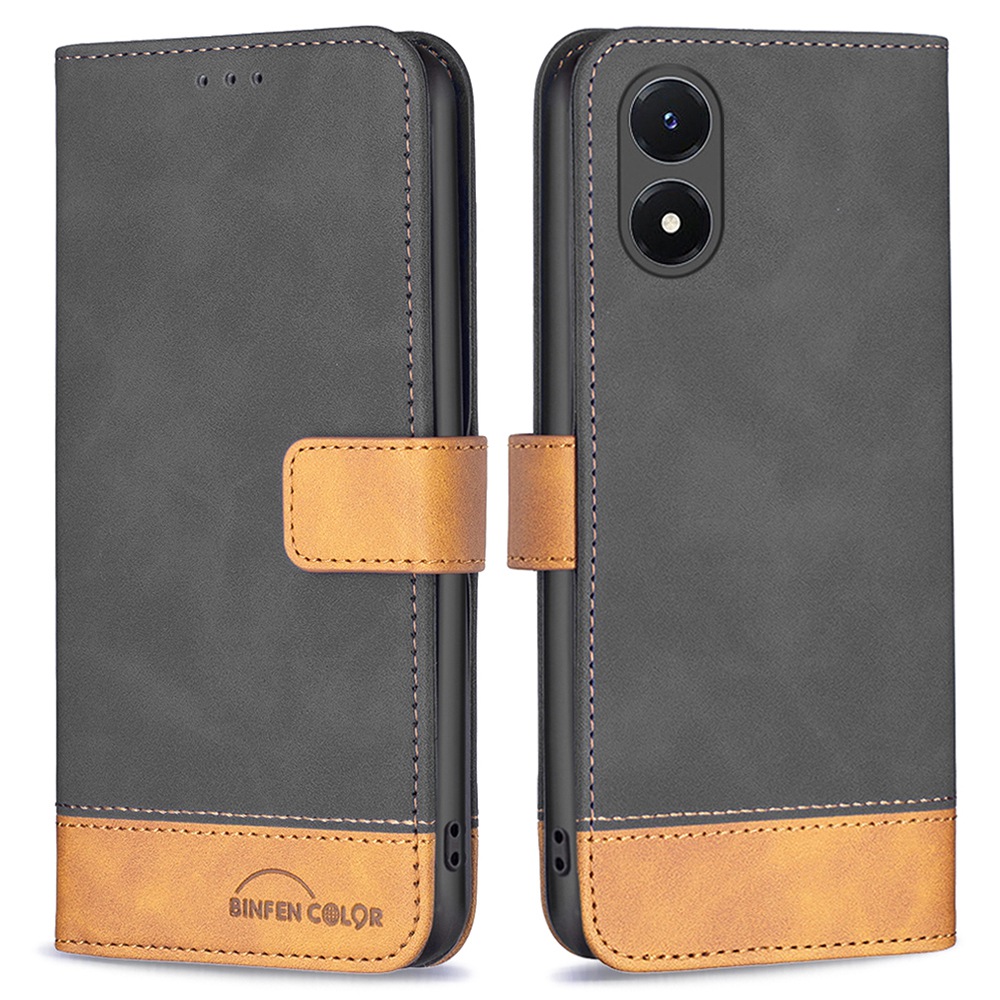 Binfen Farbe BF Leder Hülle Serie-7 Für Vivo Y02s 4G Style 11 Anti-drogen-matte Brieftaschenabdeckung PU Leder Flip Telefon Hülle - Schwarz, vivo Y02s 4G
Binfen Farbe BF Leder Hülle Serie-7 Für Vivo Y02s 4G Style 11 Anti-drogen-matte Brieftaschenabdeckung PU Leder Flip Telefon Hülle - Schwarz, vivo Y02s 4G