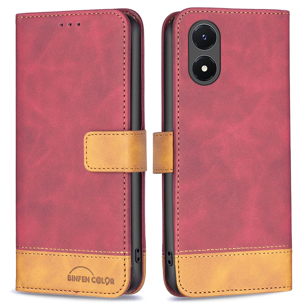 Binfen Farbe BF Leder Hülle Serie-7 Für Vivo Y02s 4G Style 11 Anti-drogen-matte Brieftaschenabdeckung PU Leder Flip Telefon Hülle - Rot, vivo Y02s 4G
Binfen Farbe BF Leder Hülle Serie-7 Für Vivo Y02s 4G Style 11 Anti-drogen-matte Brieftaschenabdeckung PU Leder Flip Telefon Hülle - Rot, vivo Y02s 4G