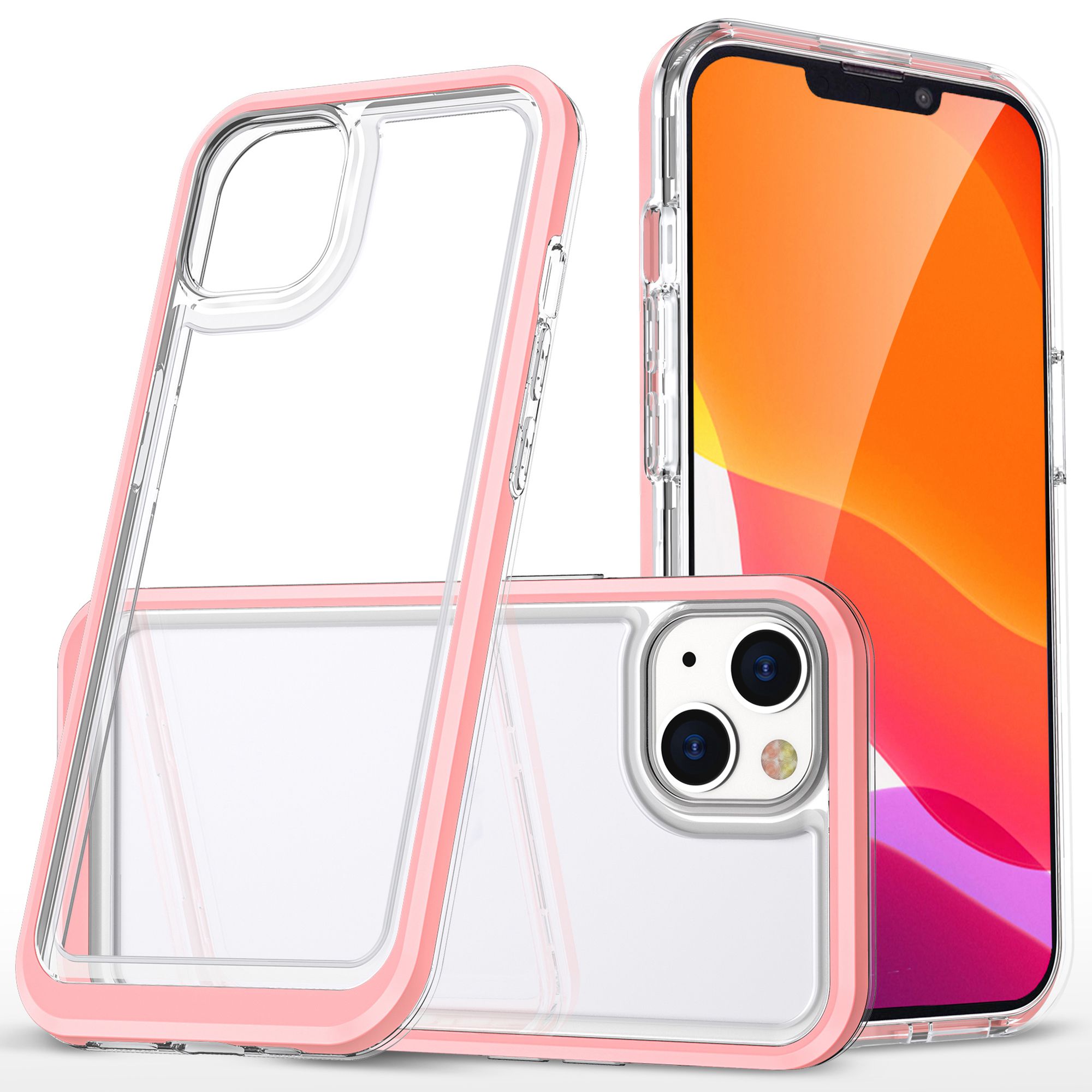 Для Iphone 14 6,1 Дюйма Shock -resection Protection Case Case Transparent TPU + Acryle + PC Hybrid Cover - Розовый, iPhone 14
Для Iphone 14 6,1 Дюйма Shock -resection Protection Case Case Transparent TPU + Acryle + PC Hybrid Cover - Розовый, iPhone 14