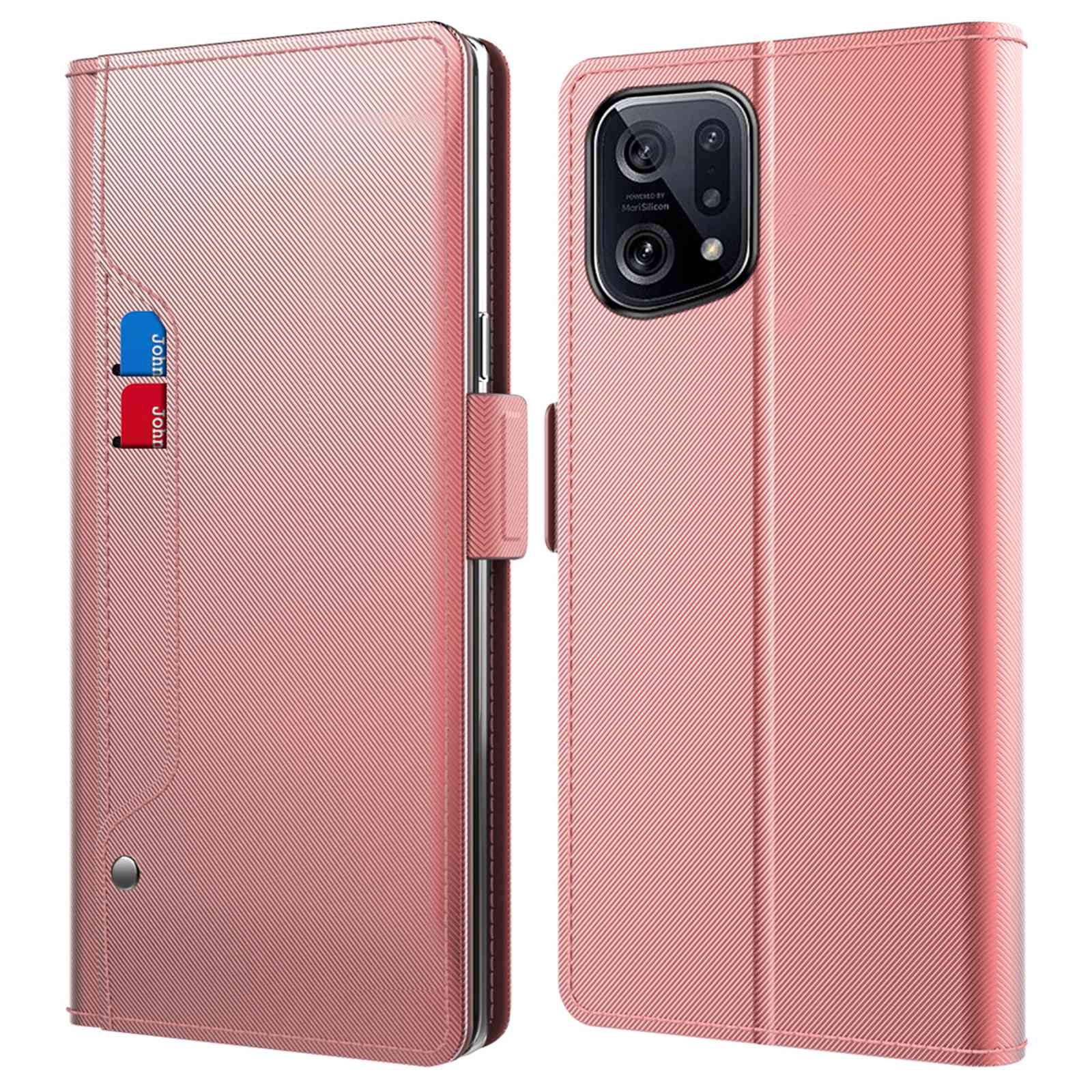 Standkartenhalter Ledertasche Für Oppo Find X5, Dual Magnetic Clasp -telefonabdeckung Mit Make -up -spiegelfunktion - Roségold, Oppo Find X5
Standkartenhalter Ledertasche Für Oppo Find X5, Dual Magnetic Clasp -telefonabdeckung Mit Make -up -spiegelfunktion - Roségold, Oppo Find X5