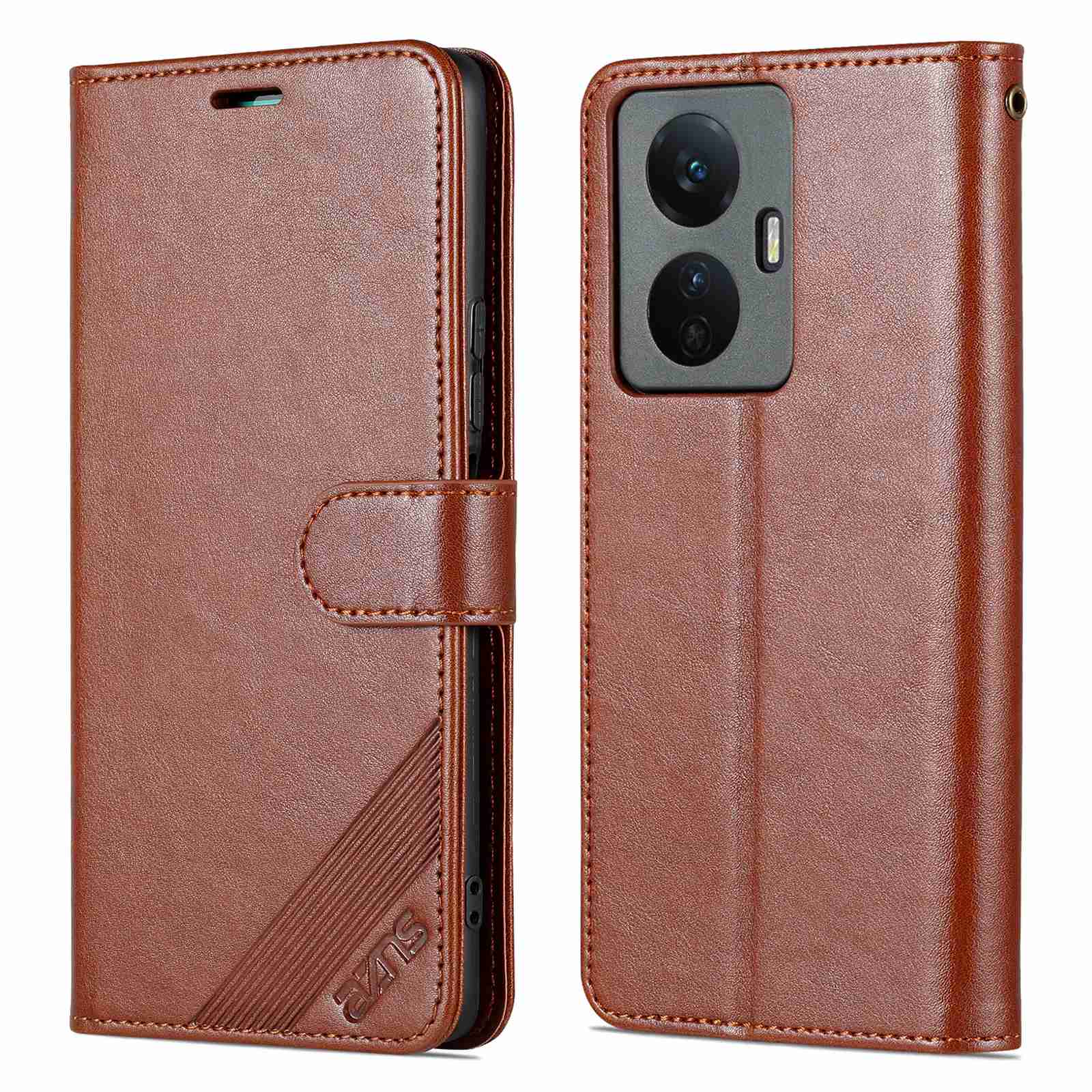 AZNS Easy Flip Wallet Hülle Für Vivo Y77e 5g / Y77 5G, Dropschutz Strukturierte PU Leder -telefonabdeckungs Shell Shell - Braun, vivo Y77e 5G
AZNS Easy Flip Wallet Hülle Für Vivo Y77e 5g / Y77 5G, Dropschutz Strukturierte PU Leder -telefonabdeckungs Shell Shell - Braun, vivo Y77e 5G
