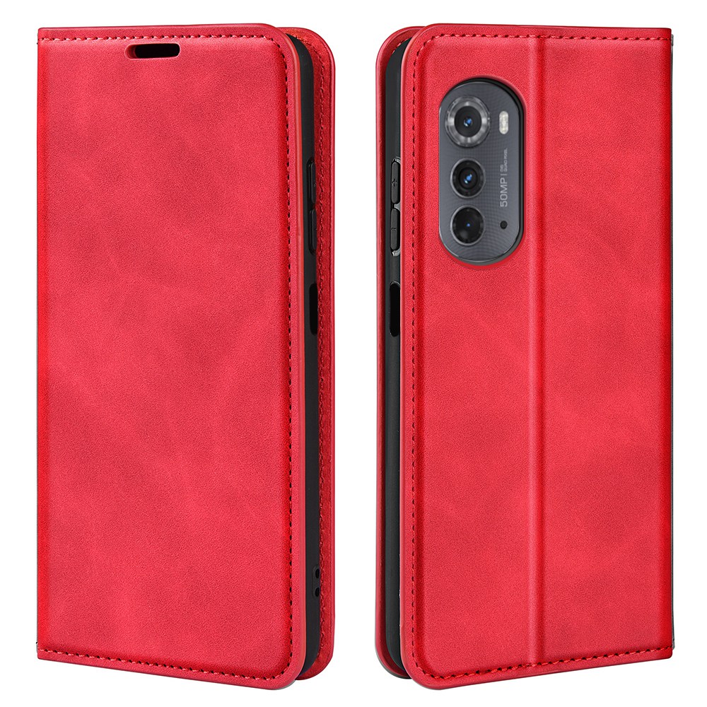 Skin-touch-federn-telefonhülle Für Motorola Moto Edge 2022, Stand Wallet PU Leder Magnetische Automatische Absorten Folio Flip Cover - Rot, Motorola Edge (2022) 5G
Skin-touch-federn-telefonhülle Für Motorola Moto Edge 2022, Stand Wallet PU Leder Magnetische Automatische Absorten Folio Flip Cover - Rot, Motorola Edge (2022) 5G