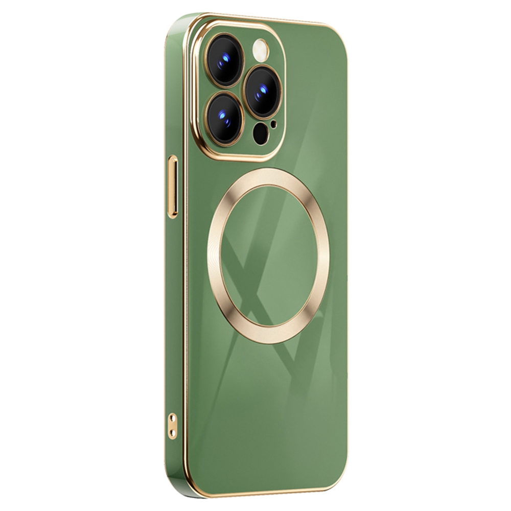 Для Iphone 14 Pro 6,1 Дюйма Drop-защищенного Телефона Gold Edge TPU Защитная Задняя Крышка Поддержка Беспроводная Магнитная Зарядка - Зеленый, iPhone 14 Pro
Для Iphone 14 Pro 6,1 Дюйма Drop-защищенного Телефона Gold Edge TPU Защитная Задняя Крышка Поддержка Беспроводная Магнитная Зарядка - Зеленый, iPhone 14 Pro
