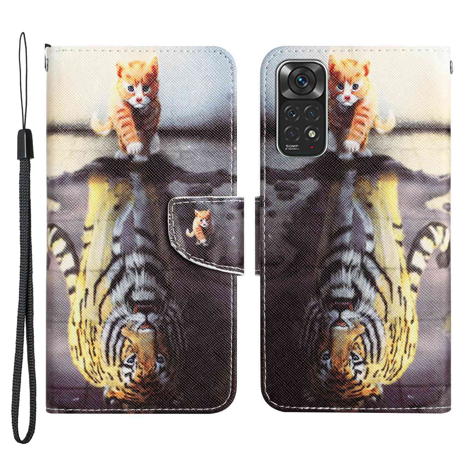 Für Xiaomi Redmi Note 11 4G (Qualcomm) / Hinweis 11S 4G Cross -textur PU Leder -häuse Muster Druck Telefonstand Wallet Wallet - Tiger, Xiaomi Redmi Note 11 4G (Qualcomm)
Für Xiaomi Redmi Note 11 4G (Qualcomm) / Hinweis 11S 4G Cross -textur PU Leder -häuse Muster Druck Telefonstand Wallet Wallet - Tiger, Xiaomi Redmi Note 11 4G (Qualcomm)