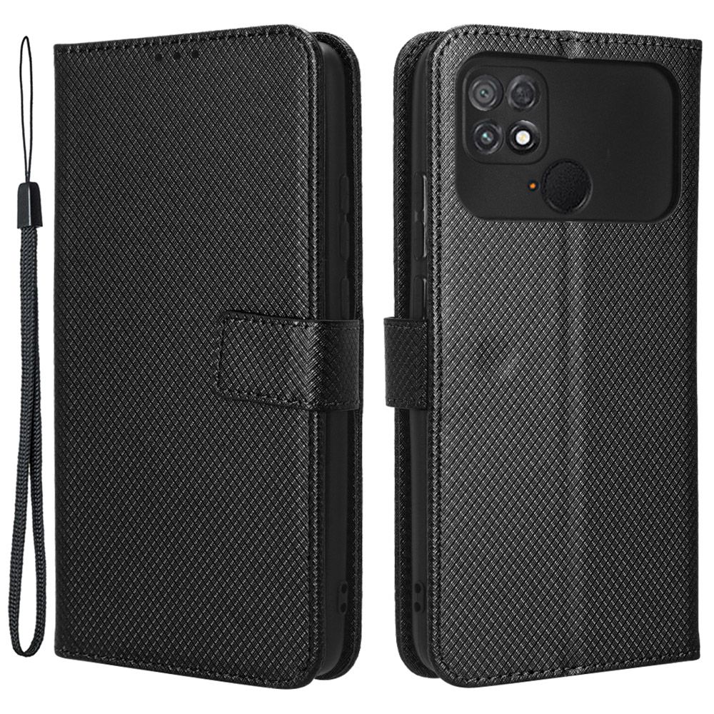Anti-drogen-telefonlederabdeckung Für Xiaomi Poco C40 4G, Diamant Textur Magnetic Clasp Flip Wallet Hülle Telethelt - Schwarz, Xiaomi Poco C40
Anti-drogen-telefonlederabdeckung Für Xiaomi Poco C40 4G, Diamant Textur Magnetic Clasp Flip Wallet Hülle Telethelt - Schwarz, Xiaomi Poco C40