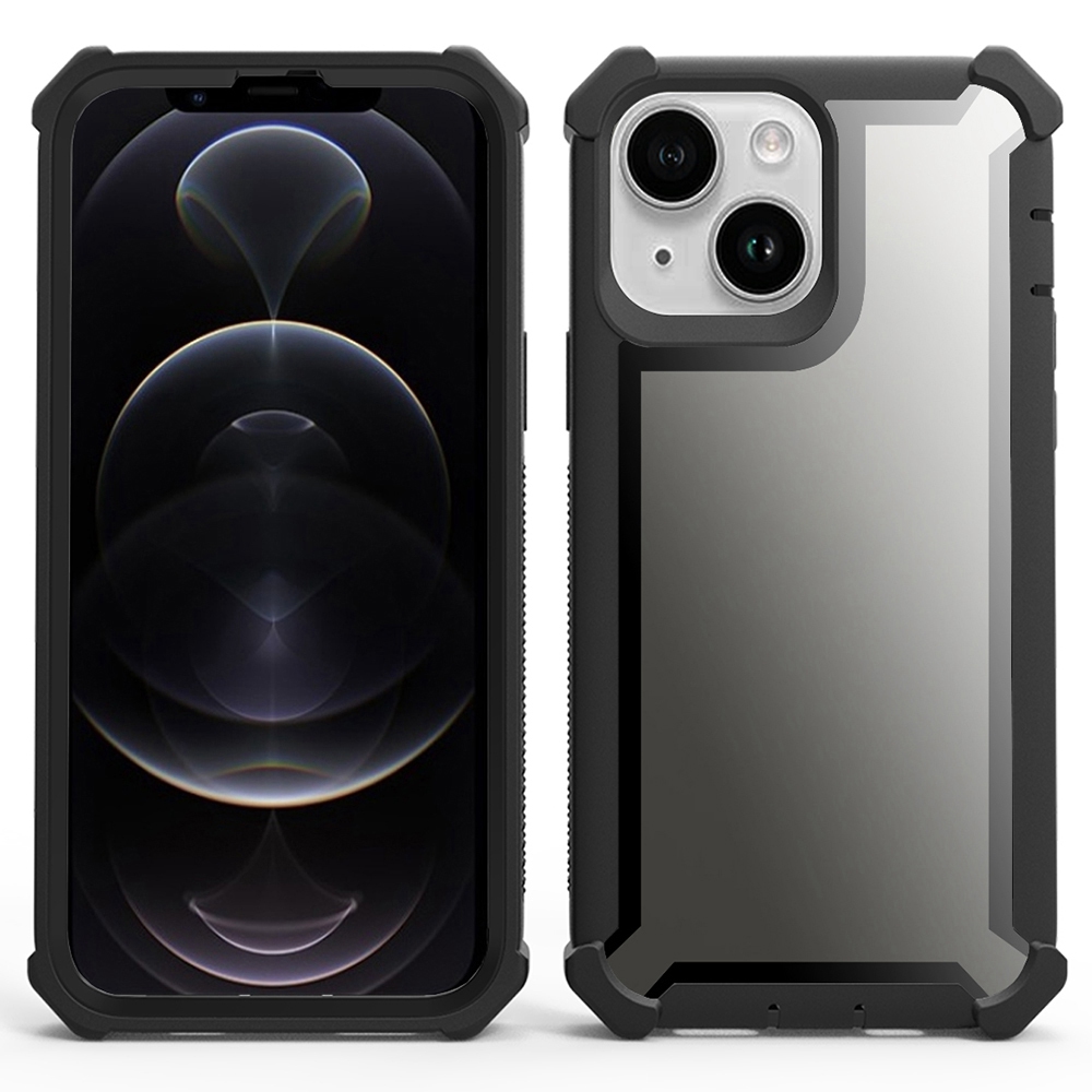 Shockproof Case for iPhone 14 6.1 inch Anti-Drop Phone Case TPU+PC Scratch Resistant Cover Full Protection Slim Case - Black, iPhone 14
Shockproof Case for iPhone 14 6.1 inch Anti-Drop Phone Case TPU+PC Scratch Resistant Cover Full Protection Slim Case - Black, iPhone 14