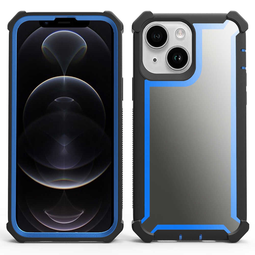 Shockper-case Для Iphone 14 6,1 Дюйма Против Капли Телефона Tpu+пк с Царапиной Устойчивой Крышкой - Черный / Синий, iPhone 14
Shockper-case Для Iphone 14 6,1 Дюйма Против Капли Телефона Tpu+пк с Царапиной Устойчивой Крышкой - Черный / Синий, iPhone 14