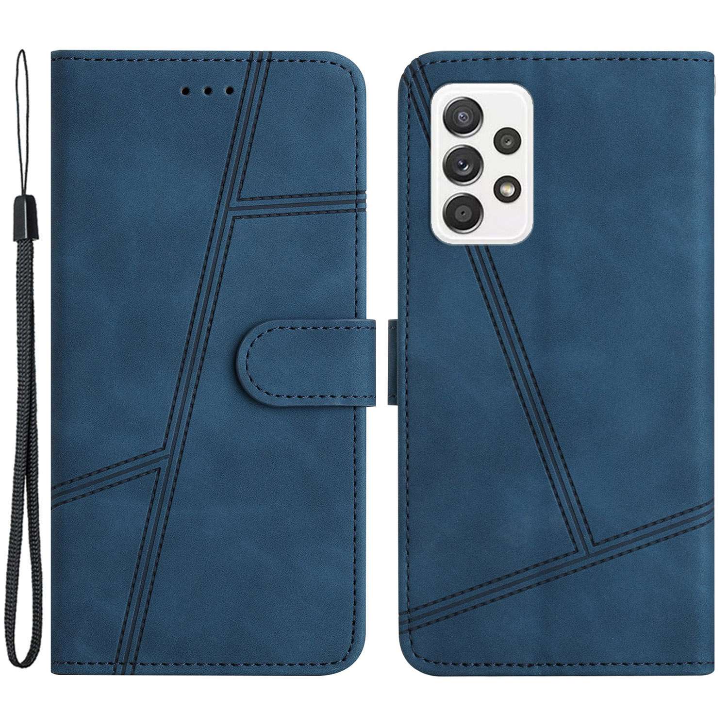 Для Samsung Galaxy A33 5G Retro Skin-touch Comence Coate Cover Shockper Phone Swellet Case - Синий, Samsung Galaxy A33 5G
Для Samsung Galaxy A33 5G Retro Skin-touch Comence Coate Cover Shockper Phone Swellet Case - Синий, Samsung Galaxy A33 5G