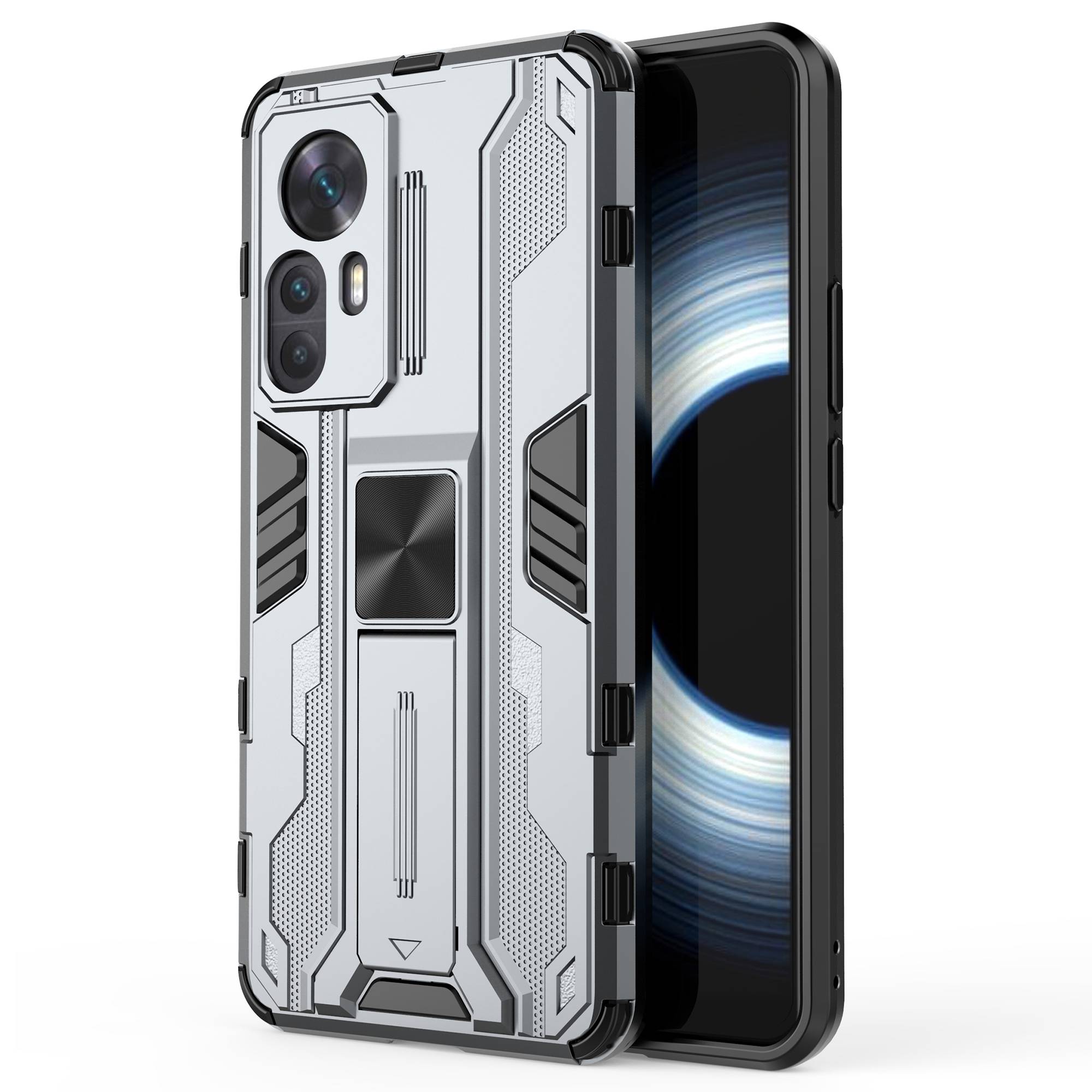 Für Xiaomi Redmi K50 Ultra 5G Drop-proof-telefonhülle Kickstand Anti-kratzer Hartes PC Soft TPU Hybrid Rückenabdeckung - Grau, Xiaomi Redmi K50 Ultra
Für Xiaomi Redmi K50 Ultra 5G Drop-proof-telefonhülle Kickstand Anti-kratzer Hartes PC Soft TPU Hybrid Rückenabdeckung - Grau, Xiaomi Redmi K50 Ultra