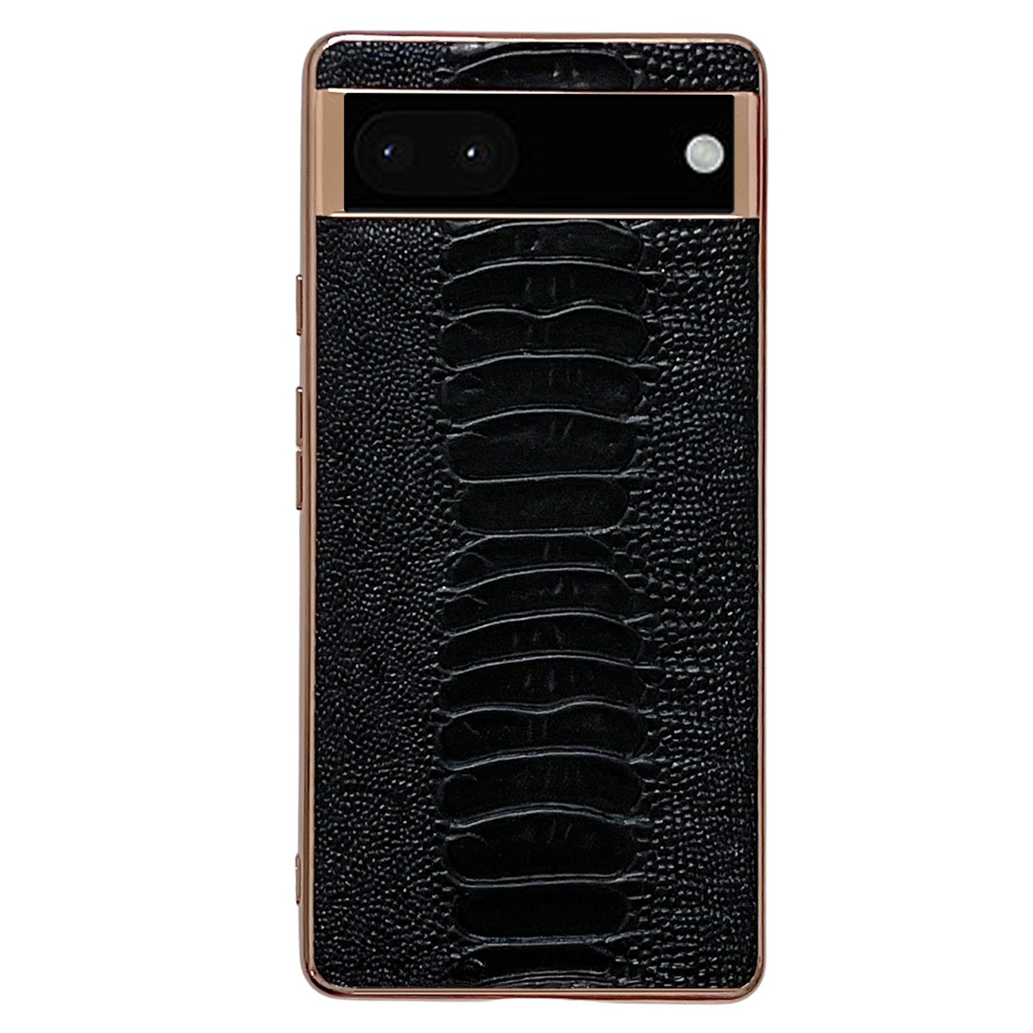 Für Google Pixel 6a Crocodile Textur Elektroplatten Telefonhülle Echtes Lederbeschichteter TPU+PC Anti-fall-fall-schutzschutzabdeckung - Schwarz, Google Pixel 6a
Für Google Pixel 6a Crocodile Textur Elektroplatten Telefonhülle Echtes Lederbeschichteter TPU+PC Anti-fall-fall-schutzschutzabdeckung - Schwarz, Google Pixel 6a