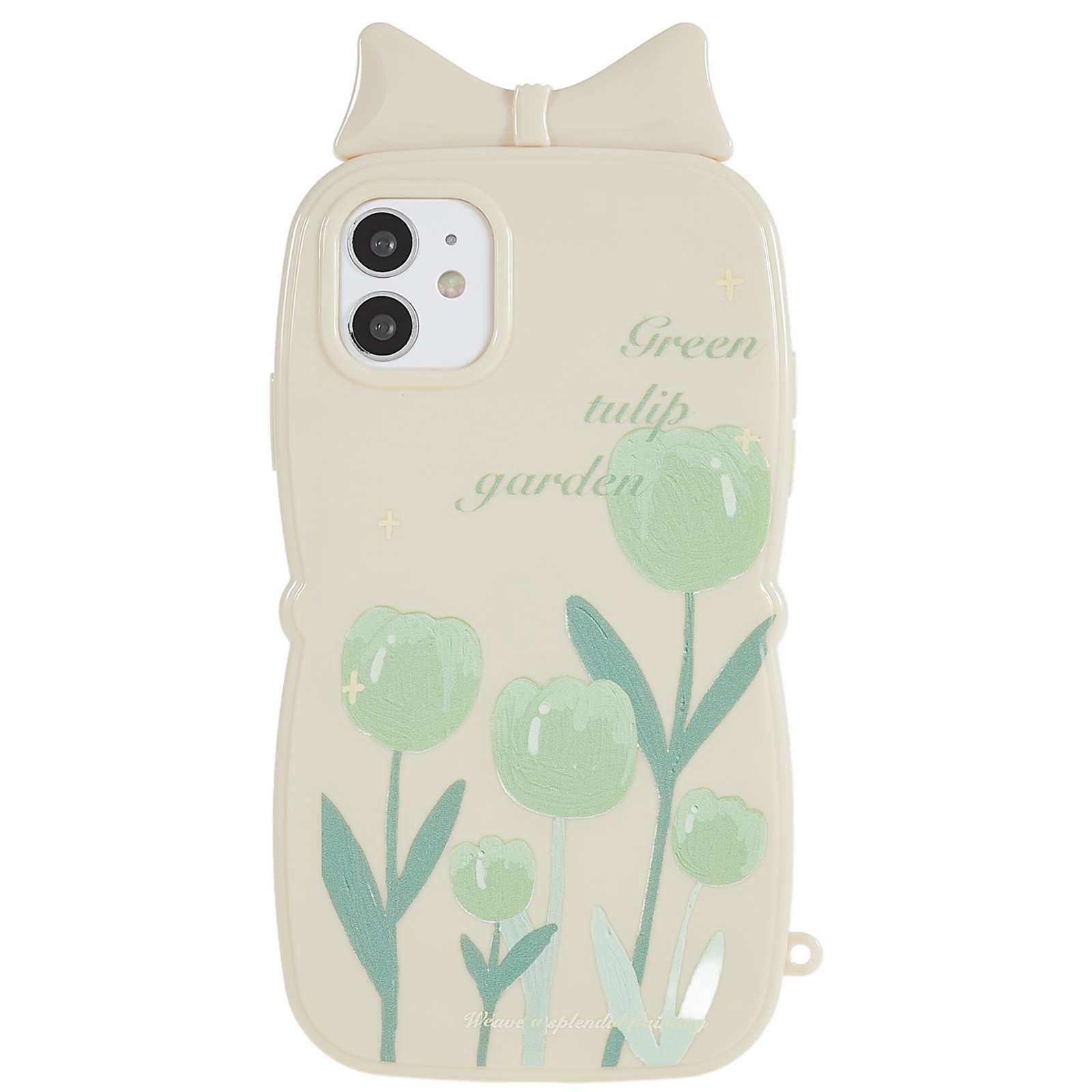 Для Iphone 11 6,1 Дюйма с Рисунком Печати Мягкой TPU Case Creative Bowknot Slim Antipratch Cover - Белый / Зеленые Тюльпаны, iPhone 11 6.1 inch
Для Iphone 11 6,1 Дюйма с Рисунком Печати Мягкой TPU Case Creative Bowknot Slim Antipratch Cover - Белый / Зеленые Тюльпаны, iPhone 11 6.1 inch