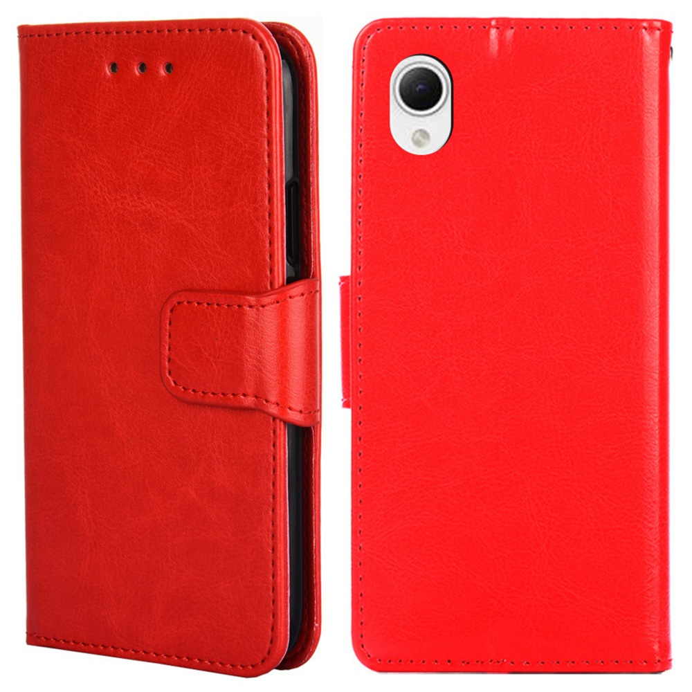 For Samsung Galaxy A23e / A22e Magnetic PU Leather Stand Flip Cover TPU Shockproof Interior Shell Folio Wallet Case - Red, Galaxy A23e
For Samsung Galaxy A23e / A22e Magnetic PU Leather Stand Flip Cover TPU Shockproof Interior Shell Folio Wallet Case - Red, Galaxy A23e
