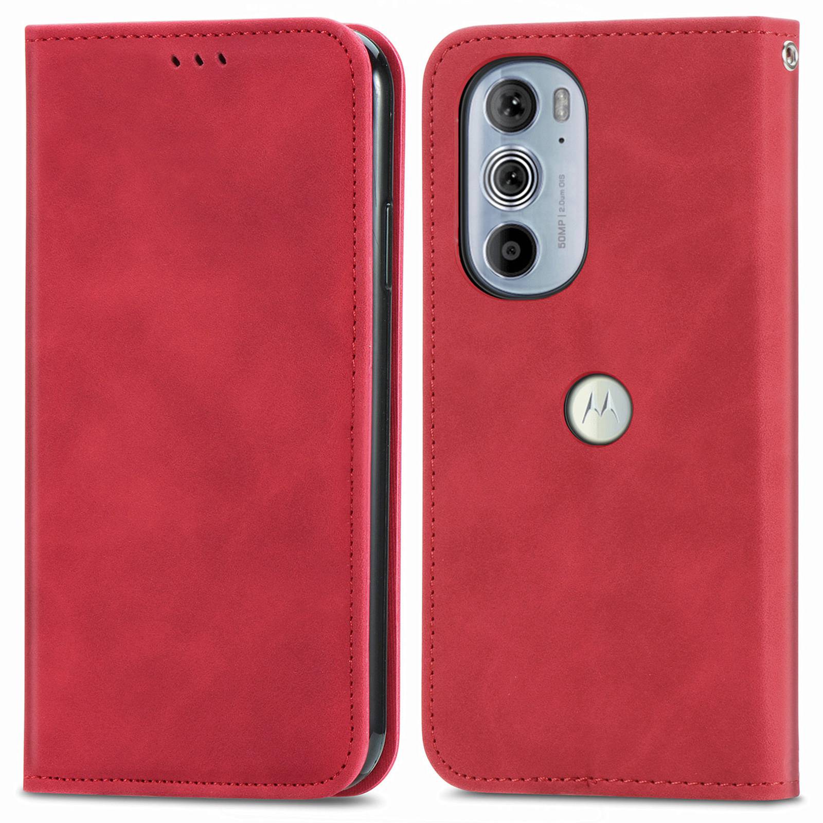 Für Motorola Edge 30 Pro (Motorola Edge+(2022)) Hauttouch Retro Leder Hülle Magnetverschluss Kartenhalter Telefonständer Cover - Rot, Motorola Edge 30 Pro (Motorola Edge+ (2022))
Für Motorola Edge 30 Pro (Motorola Edge+(2022)) Hauttouch Retro Leder Hülle Magnetverschluss Kartenhalter Telefonständer Cover - Rot, Motorola Edge 30 Pro (Motorola Edge+ (2022))