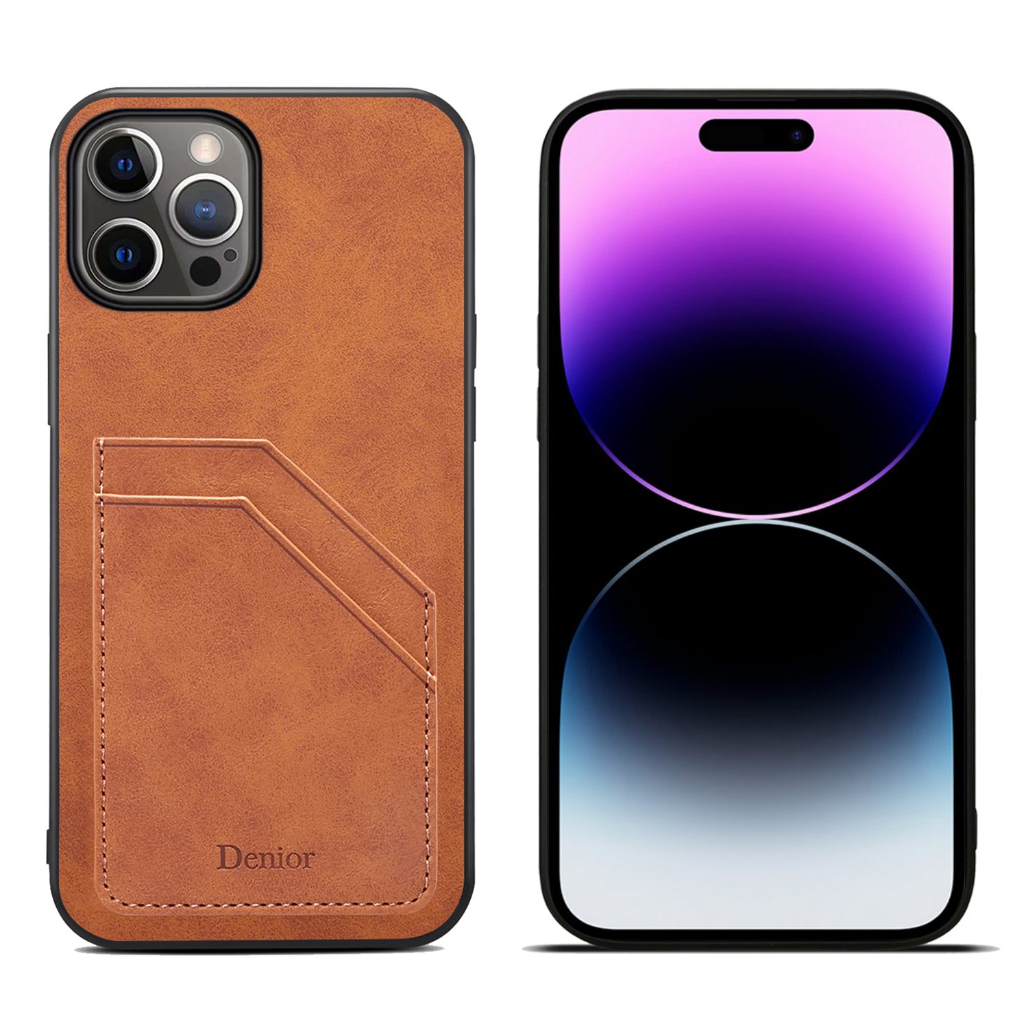 Антипольный Телефон Для Iphone 14 Pro Max Защитный Корпус с Двойными Слотами Слотов PU - Коричневый, iPhone 14 Pro Max
Антипольный Телефон Для Iphone 14 Pro Max Защитный Корпус с Двойными Слотами Слотов PU - Коричневый, iPhone 14 Pro Max