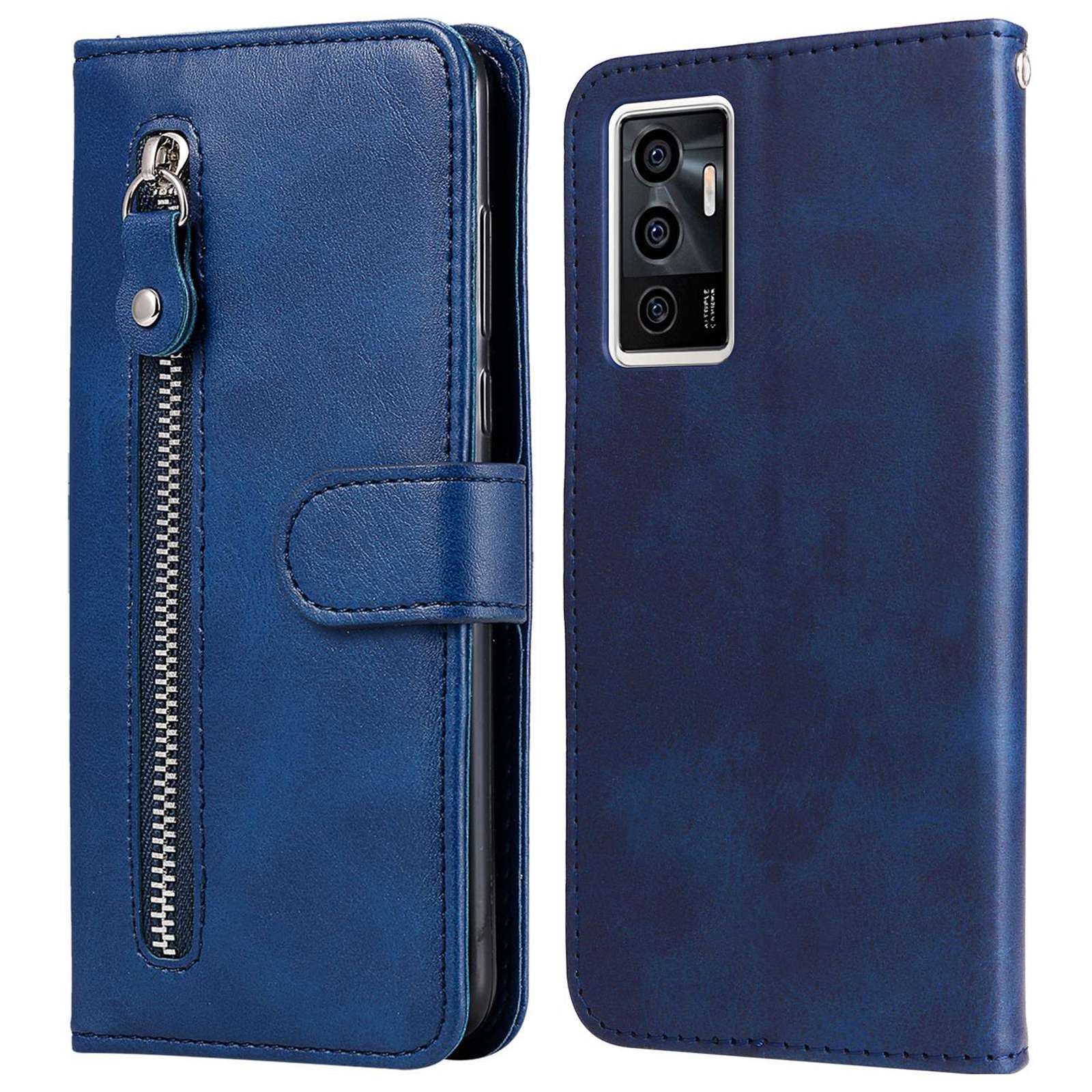 Für Vivo Y75 4g / Vivo V23e 5g / 4G Magnetic Clasp Strukturierte Lederhülle Wallet Stand Reißverschluss Pocket Telefonabdeckung - Blau, vivo Y75 4G
Für Vivo Y75 4g / Vivo V23e 5g / 4G Magnetic Clasp Strukturierte Lederhülle Wallet Stand Reißverschluss Pocket Telefonabdeckung - Blau, vivo Y75 4G