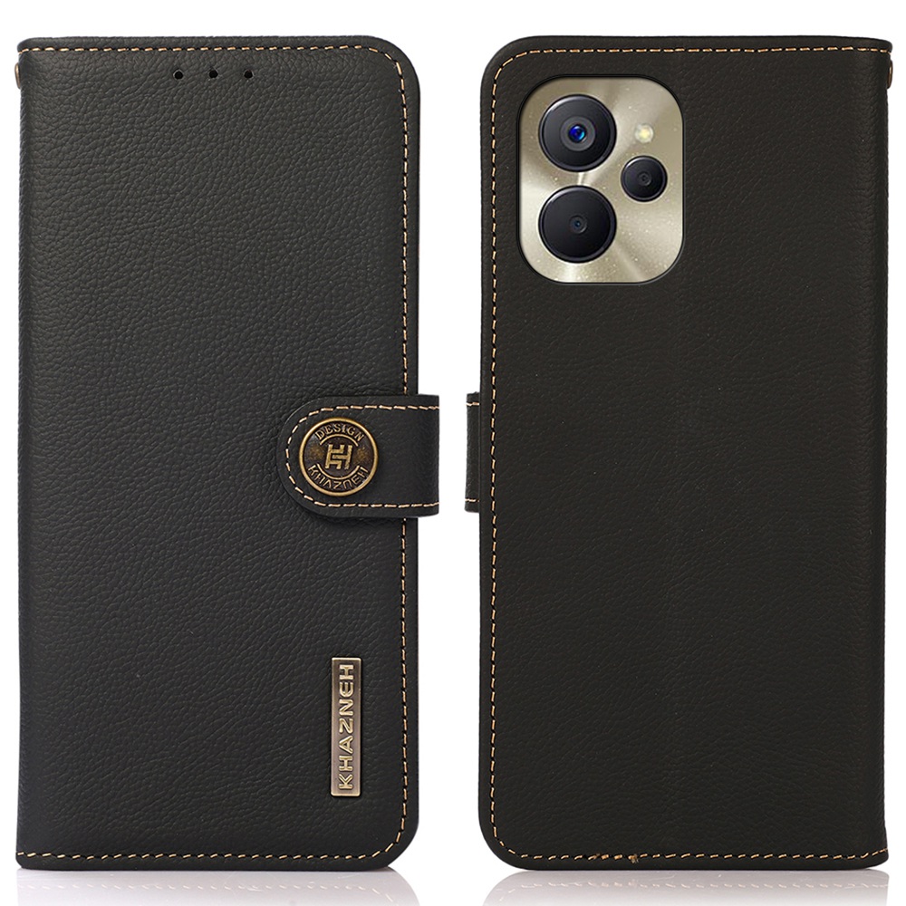 Khazneh Für Realme 9i 5G Echtes Leder RFID Blockierblockethease Magnetic Protect Ständer Flip Telefonabdeckung - Schwarz, Realme 9i 5G
Khazneh Für Realme 9i 5G Echtes Leder RFID Blockierblockethease Magnetic Protect Ständer Flip Telefonabdeckung - Schwarz, Realme 9i 5G