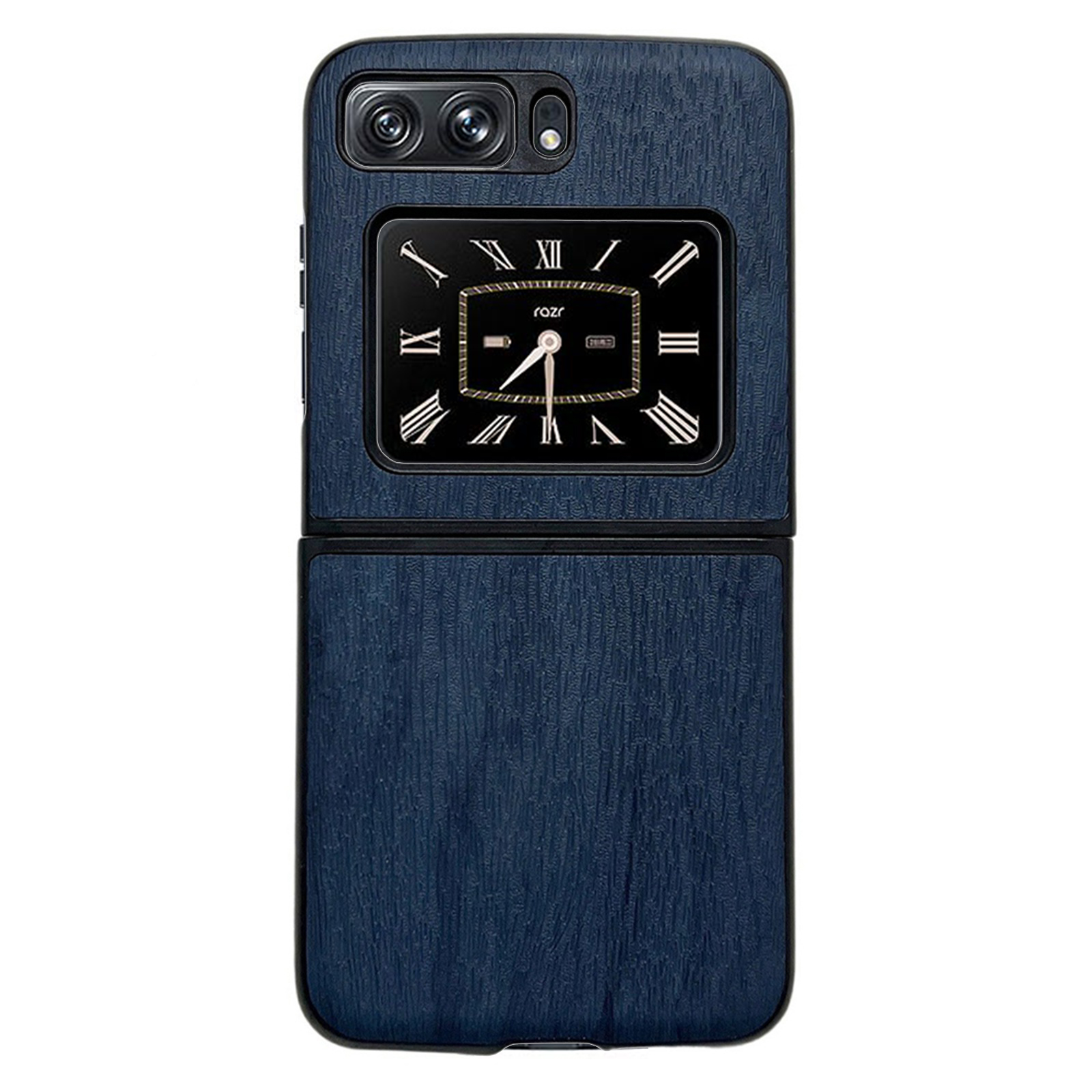 Für Motorola Moto Razr 2022 5G Holztextur PU Lederbeschichtete Pc-hülle Anti-drop-faltphase - Blau, Motorola Moto Razr 2022 5G
Für Motorola Moto Razr 2022 5G Holztextur PU Lederbeschichtete Pc-hülle Anti-drop-faltphase - Blau, Motorola Moto Razr 2022 5G