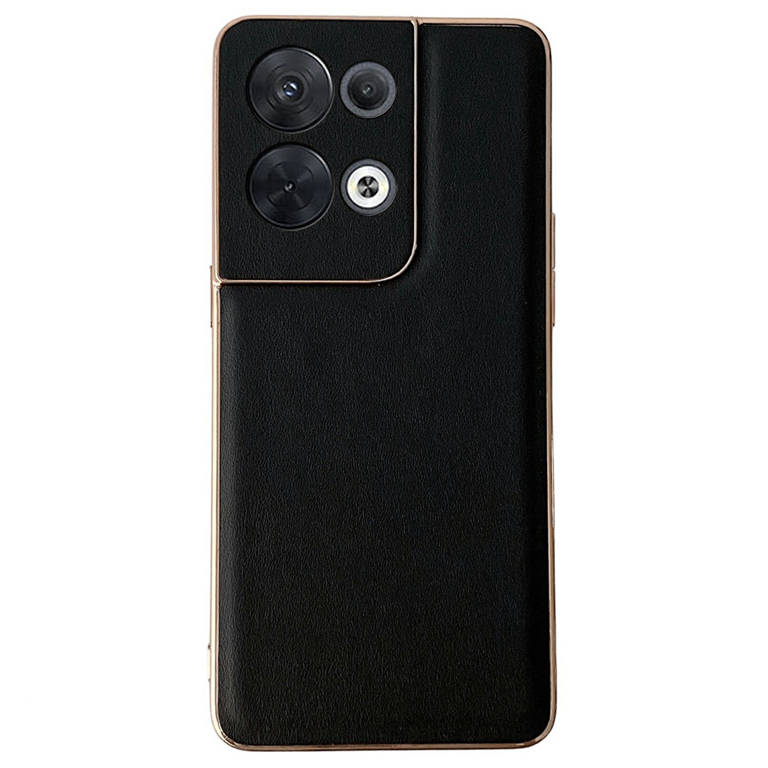 Für Oppo Reno8 4g / 5g / Reno8 5G (globale Version) Echtes Leder-elektroplating-telefonhülle Hartes PC Soft TPU Anti-scratch-rückzugsabdeckung - Schwarz, Oppo Reno8 4G
Für Oppo Reno8 4g / 5g / Reno8 5G (globale Version) Echtes Leder-elektroplating-telefonhülle Hartes PC Soft TPU Anti-scratch-rückzugsabdeckung - Schwarz, Oppo Reno8 4G