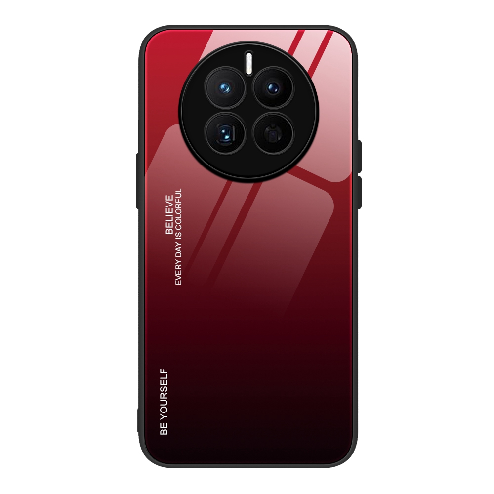 Für Huawei Mate 50 4G Gradienten Temperiertes Glasfassette Hartes PC Soft TPU Rahmen Hybrid Slim Deckung - Rot / Schwarz, Huawei Mate 50 4G
Für Huawei Mate 50 4G Gradienten Temperiertes Glasfassette Hartes PC Soft TPU Rahmen Hybrid Slim Deckung - Rot / Schwarz, Huawei Mate 50 4G