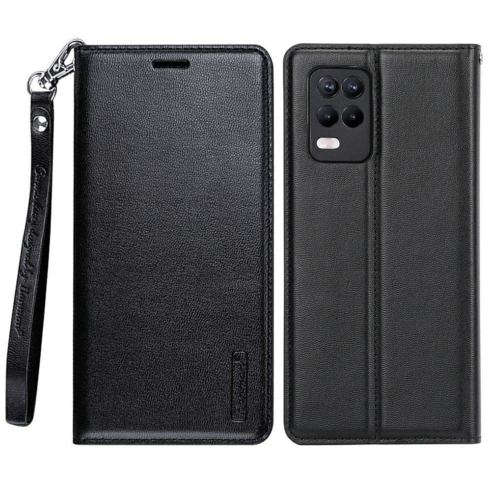 Hanman Minor -serie Für Realme 8 5g / Q3 5g / Q3i 5G / V13 5G Wallet Stand PU Leder Folio Flip Häuse Magnetische Verschluss Telefonabdeckung - Schwarz, Realme 8 5G
Hanman Minor -serie Für Realme 8 5g / Q3 5g / Q3i 5G / V13 5G Wallet Stand PU Leder Folio Flip Häuse Magnetische Verschluss Telefonabdeckung - Schwarz, Realme 8 5G