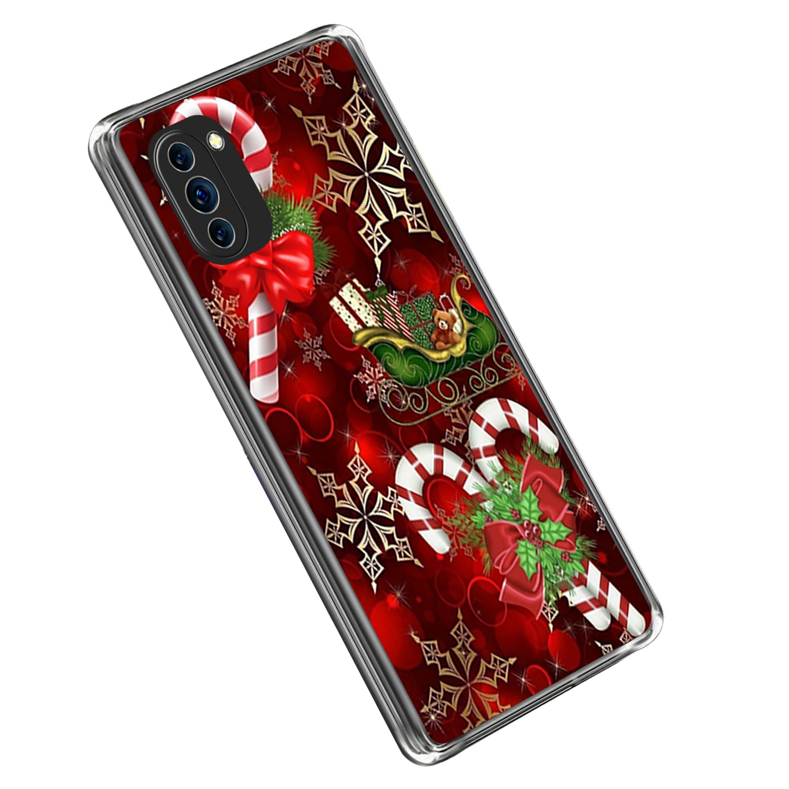 Für Huawei Nova 10 Pro 4G Christmas Series Soft TPU Telefon Zurück -deckungsmuster -druckschutzhülle - Zuckerstange, Huawei nova 10 Pro 4G
Für Huawei Nova 10 Pro 4G Christmas Series Soft TPU Telefon Zurück -deckungsmuster -druckschutzhülle - Zuckerstange, Huawei nova 10 Pro 4G