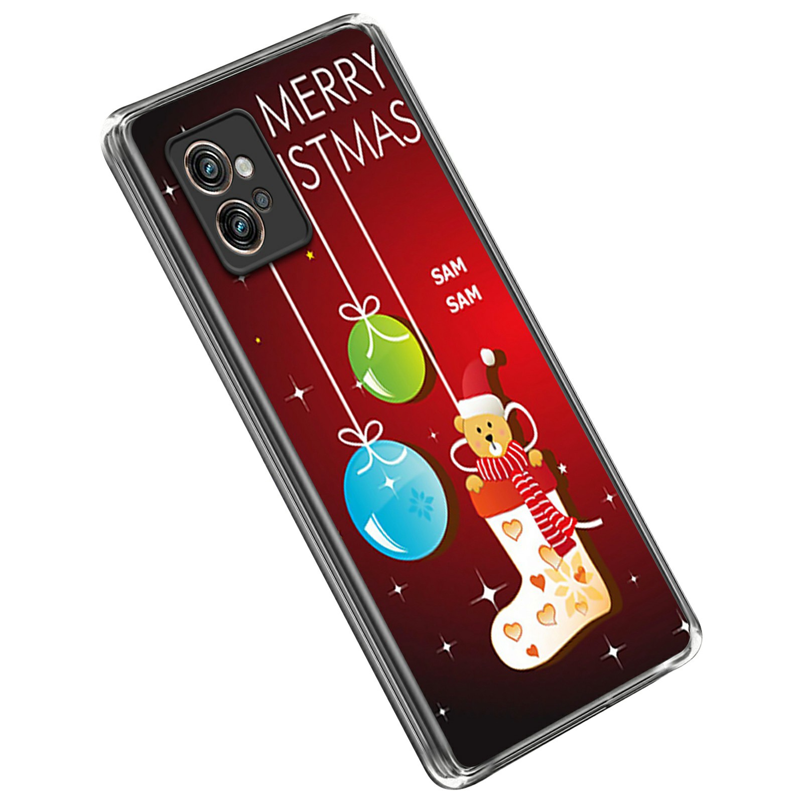 Für Motorola Moto G32 4G Christmas Series TPU Back Cover Cute Muster Druck Anti-fall-telefonhülle - Geschenkstrumpf, Motorola Moto G32 4G
Für Motorola Moto G32 4G Christmas Series TPU Back Cover Cute Muster Druck Anti-fall-telefonhülle - Geschenkstrumpf, Motorola Moto G32 4G