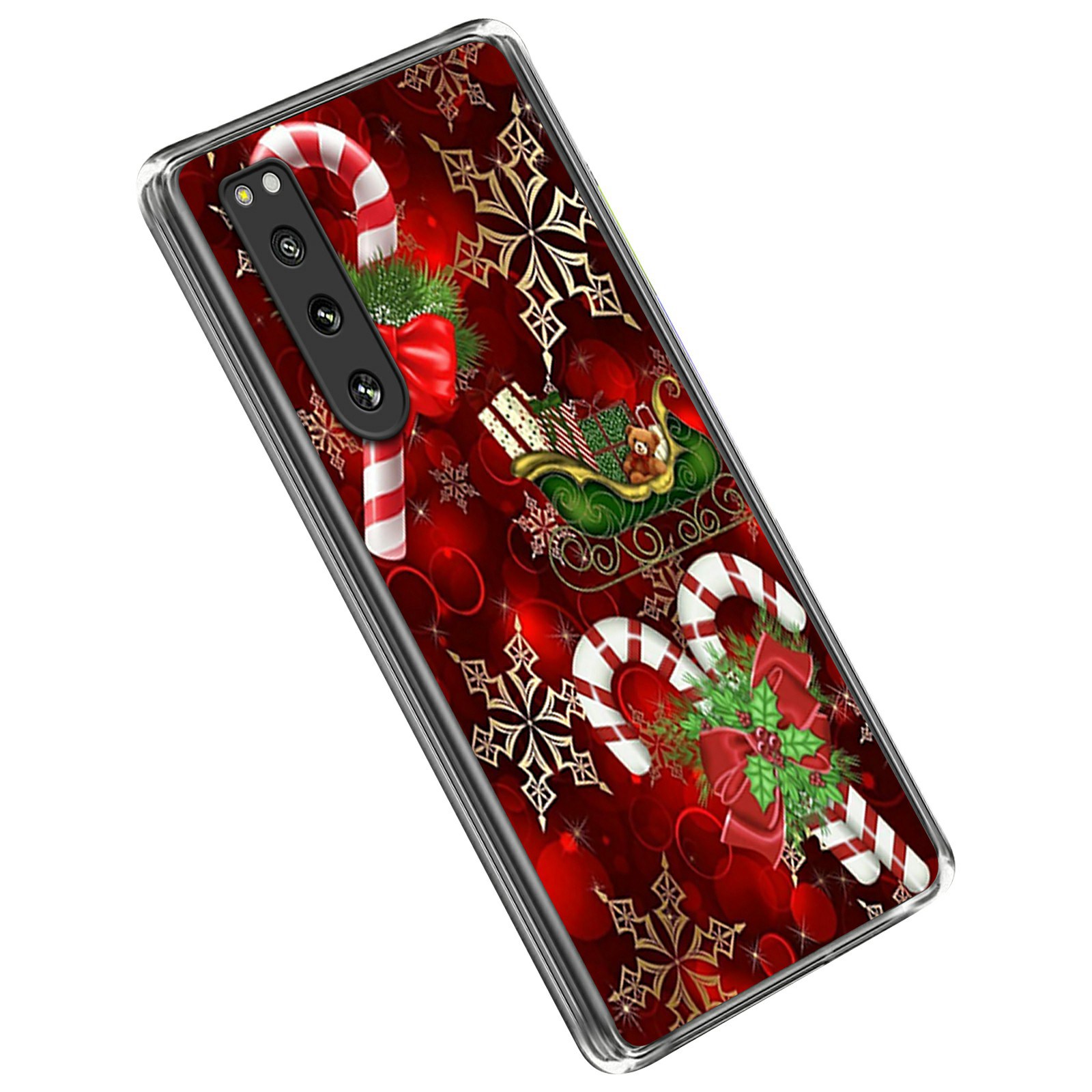 Weihnachtserie TPU -telefonabdeckung Für Sony Xperia 5 IV 5G, Stoßdämpfer Muster Druckmobile Handy Fall - Zuckerstange, Xperia 5 IV 5G
Weihnachtserie TPU -telefonabdeckung Für Sony Xperia 5 IV 5G, Stoßdämpfer Muster Druckmobile Handy Fall - Zuckerstange, Xperia 5 IV 5G