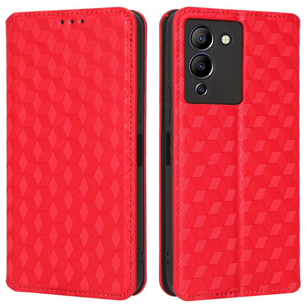 Für Infinix Hinweis 12 G96 4G X670 Stand Wallet Wallet Leder Phone Hülle Rhombusmuster Eingeprägter Magnetischer Absorption Folio Flip Cover - Rot, Infinix Note 12 G96 4G
Für Infinix Hinweis 12 G96 4G X670 Stand Wallet Wallet Leder Phone Hülle Rhombusmuster Eingeprägter Magnetischer Absorption Folio Flip Cover - Rot, Infinix Note 12 G96 4G