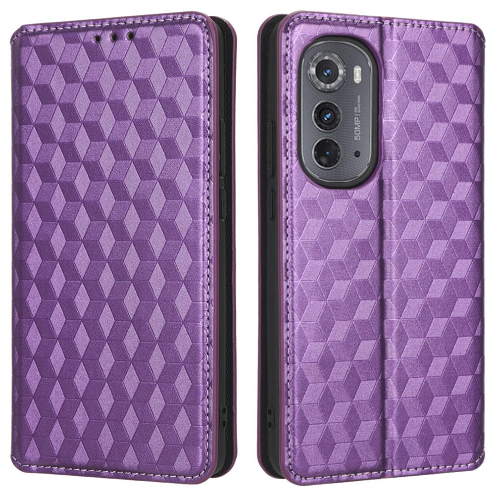 Für Motorola Edge (2022) 5G Rhombusmuster Geprägter PU Lederstand Hülle Magnetische Automatisch Absorbierte Telefonbrieftasche - Violett, Motorola Edge (2022) 5G
Für Motorola Edge (2022) 5G Rhombusmuster Geprägter PU Lederstand Hülle Magnetische Automatisch Absorbierte Telefonbrieftasche - Violett, Motorola Edge (2022) 5G
