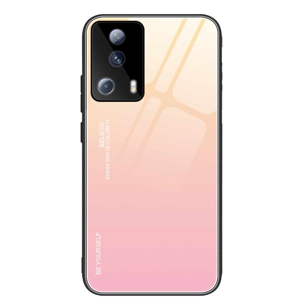 Für Xiaomi Civi 2 5G Gradient Harttemperiertes Glas Hülle Weiche Tpu-rahmen-pc-drop-proof-telefonabdeckung - Gold / Rosa, Xiaomi Civi 2 5G
Für Xiaomi Civi 2 5G Gradient Harttemperiertes Glas Hülle Weiche Tpu-rahmen-pc-drop-proof-telefonabdeckung - Gold / Rosa, Xiaomi Civi 2 5G