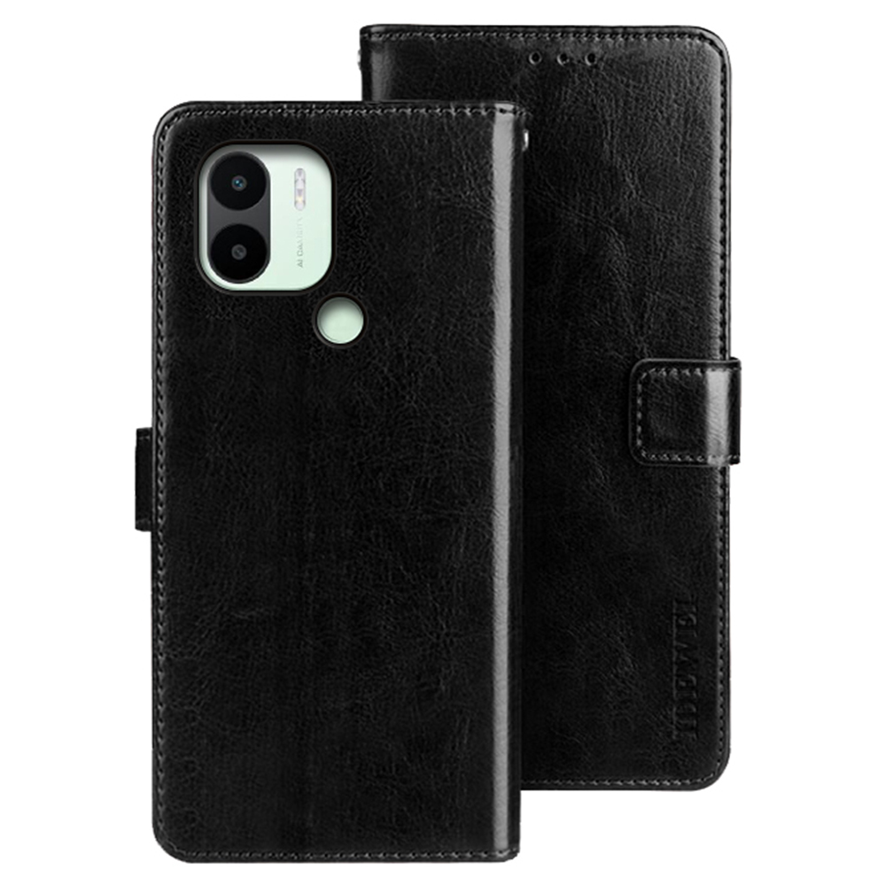 Idewi Cracy Horse Strukturiertes Telefongehäuse Für Xiaomi Redmi A1+ 4G, Anti-kratzer-schale Pu-leder-magnetverschluss Flip Wallet Wallet-abdeckständer - Schwarz, Xiaomi Redmi A1+ 4G
Idewi Cracy Horse Strukturiertes Telefongehäuse Für Xiaomi Redmi A1+ 4G, Anti-kratzer-schale Pu-leder-magnetverschluss Flip Wallet Wallet-abdeckständer - Schwarz, Xiaomi Redmi A1+ 4G