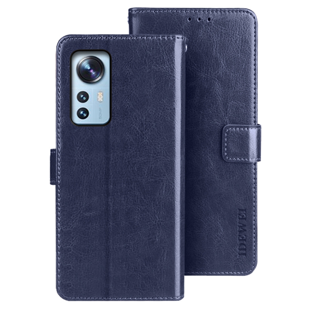 Idewei Für Xiaomi 12t 5G / 12t Pro 5G Telefonkoffer Faltbarer Stand Crazy Horse Textured Phone Cover Mit Brieftasche - Dunkelblau, Xiaomi 12T 5G
Idewei Für Xiaomi 12t 5G / 12t Pro 5G Telefonkoffer Faltbarer Stand Crazy Horse Textured Phone Cover Mit Brieftasche - Dunkelblau, Xiaomi 12T 5G