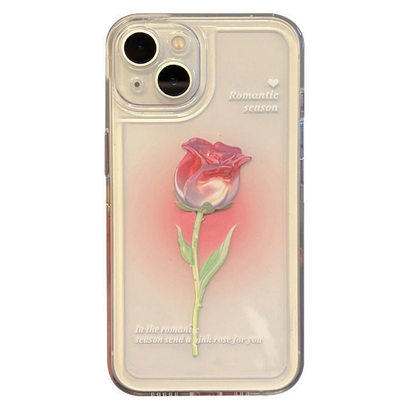 For iPhone 14 Rose Flower Pattern Printing Transparent Back Protective Case Anti-collision TPU Phone Cover, iPhone 14
For iPhone 14 Rose Flower Pattern Printing Transparent Back Protective Case Anti-collision TPU Phone Cover, iPhone 14